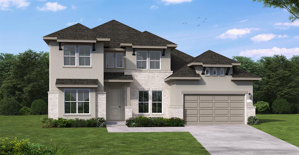 MLS# 21218019 - Built by Coventry Homes - Aug 23 2026 completion! ~ Experience this exquisite 4-bedroom, 4.5-bathroom home in Dominion of Pleasant Valley! This stunning home features a spacious study, game room and extended covered patio providing ample space for all your needs. The open concept floorplan is ideal for entertaining, with a cozy fireplace in the great room adding warmth and charm. The primary suite is a true oasis, featuring a freestanding tub, sperate shower and dual vanities. The additional bedrooms are generously sized and perfect for hosting or growing. Outside you'll find a 3-car garage and beautifully landscaped yard, creating a picturesque setting for outdoor gatherings. This is a must see forever home!