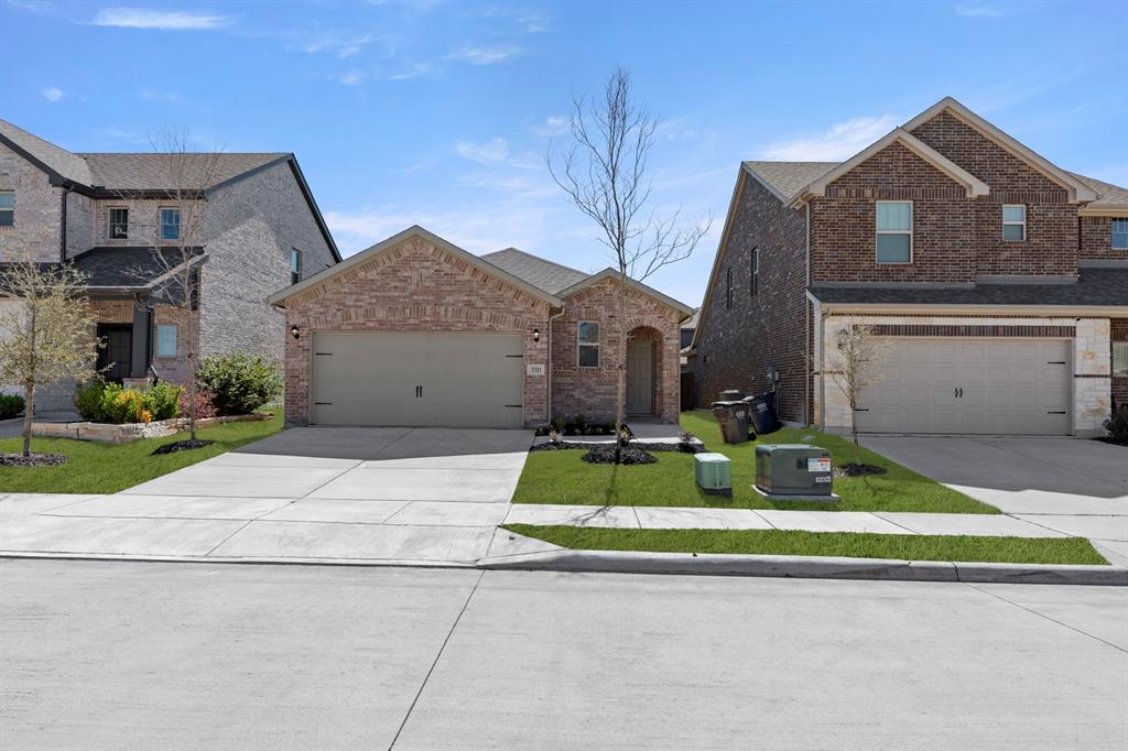 MLS# 21200886 - Built by Impression Homes - Ready Now! ~ This stunning 2025 traditional single-family residence in the desirable Bryant Farms subdivision offers a perfect blend of modern amenities and comfort. With 1,500 square feet of well-designed living space, this home features three bedrooms and two full bathrooms. The open floorplan creates a seamless flow between the living and dining areas, enhanced by luxurious quartz counters, a kitchen island, and a spacious pantry. Enjoy modern conveniences with a smart home system, while central heating and cooling ensure year-round comfort. Additional highlights include a two-car garage and stylish flooring of carpet, ceramic tile, and tile throughout. Located within the acclaimed Melissa ISD, this home is just minutes away from Sumeer Elementary, Melissa Middle School, and Melissa High School. Experience contemporary living in this exceptional property, ready for its new owners.
