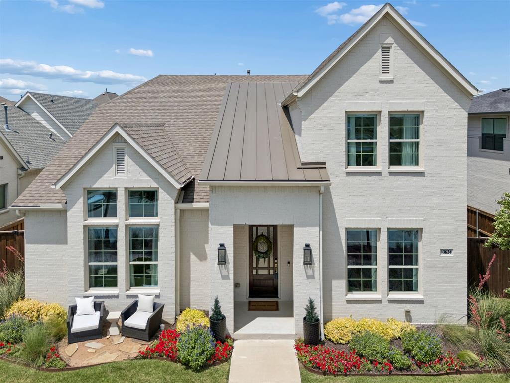 Take advantage of enhanced buying power! The seller is offering buyer concessions, and the preferred lender is offering an additional 1% lender credit to qualified buyers. Use these savings toward a rate buy-down, closing costs, or however you choose! Located in Walsh and zoned to Aledo ISD, this home offers elevated views of the neighborhood pond and lush greenspace. While the location keeps you connected to the Walsh amenities, which includes the pools, fitness center, nature trail, dog parks and makerspace, the thoughtful layout ensures that daily life unfolds in the quiet sanctuary of the home’s rear, which is where you'll find the main living spaces. Convenience is key with a level entry and garage accessible via the back alley, providing a peaceful transition from your car directly into the heart of the home. Inside, you’ll find 4 beds and 3 full baths, along with 3 distinct living areas. A true standout is the professionally finished TX basement, transformed into a media and recreation space with a golf simulator, kitchenette with bar sink, custom cabinetry, shelving, and a beverage refrigerator. Storage is thoughtfully designed throughout, with generously sized closets and additional hidden storage upstairs, including a bonus closet space in one of the bedrooms that can be customized as a creative nook, play space, or used for seasonal storage.
The 3-car tandem golf cart garage includes an EV charger, additional electrical subpanel, and a dedicated water line for a garage refrigerator. The extended patio features two gas lines, ready for a grill, spa, or outdoor fireplace.
Beyond the home, Walsh residents enjoy miles of nature trails, multiple resort-style pools, a fitness center with classes and drop-in childcare, tennis, pickleball and basketball courts, dog parks, playgrounds, and a full calendar of community events. With front yard maintenance and high-speed internet included, daily living here is designed to be both connected and convenient.