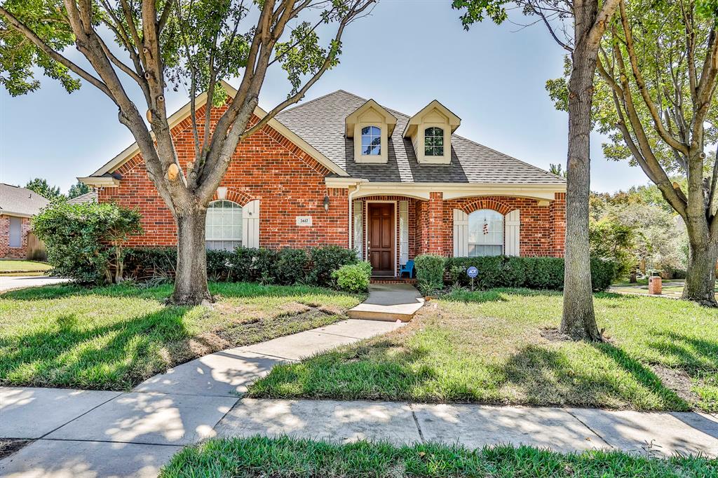 Fabulous Lease Home in Flower Mound. This 1 story home offers 4 bedrooms, 3 bathrooms, open floor plan and a 3 car garage. Home has New Carpet, Fresh Paint in most areas, Fresh Paint on doors and baseboards. Tile cleaned and sealed. Oversized family room has fireplace, wood floors and is open to the kitchen for easy entertaining. The primary bedroom is split from the secondary bedrooms. Walk to Lakeside to enjoy fine dining, cinema, shopping and live entertainment. Short walk to Grapevine Lake. Easy access to major highways and minutes to DFW airport.