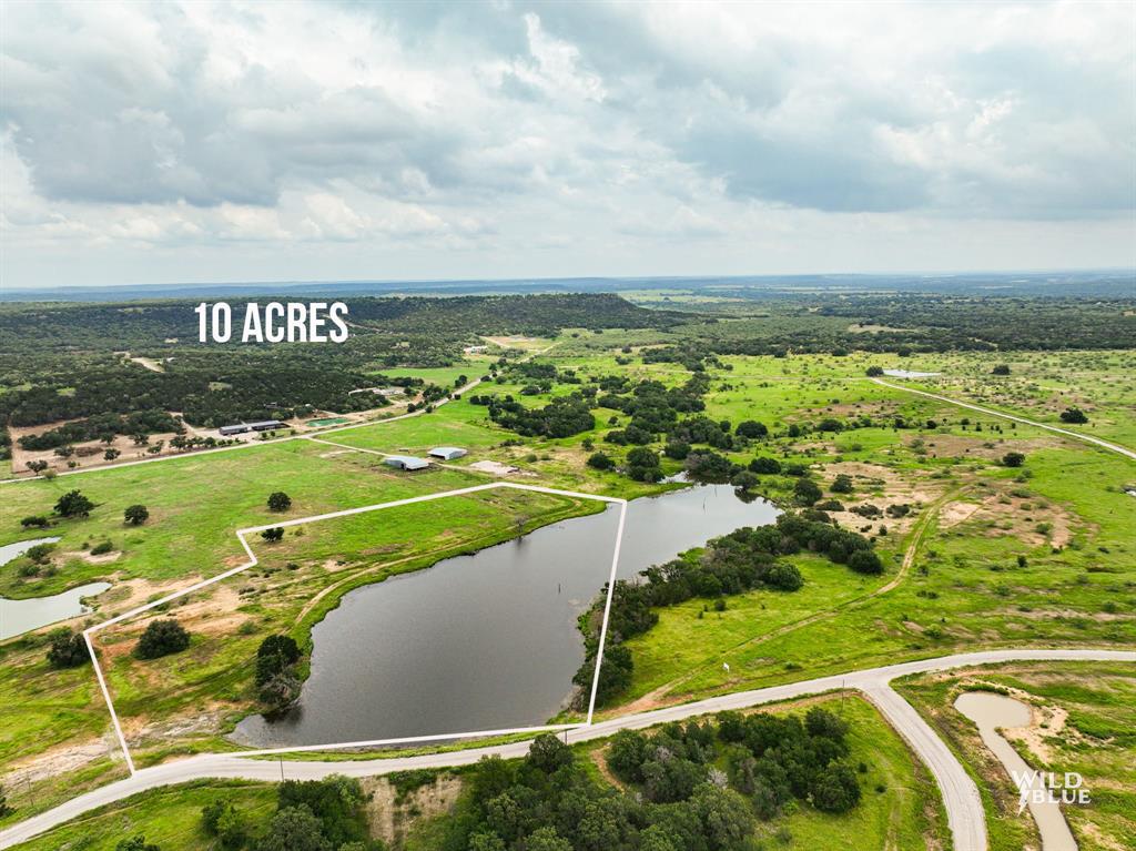 If you're looking for ag-exempt property, look no further! Stunning 10 acre property in the Brazos Mountain Ranch, a premier gated community. Large private pond! Build your own cabin, barndominium, or simply enjoy your land as you see fit. You'll have access to the 5 acre park they are building. 45 minutes from Possum Kingdom Lake. Palo Pinto County's new State Park was built in 2023 featuring a visitor's center, playscape, pavilion, equestrian, camping, fishing and more. Membership in a cattle grazing association is mandatory to insure that the very important AG-Exemption remains for all.