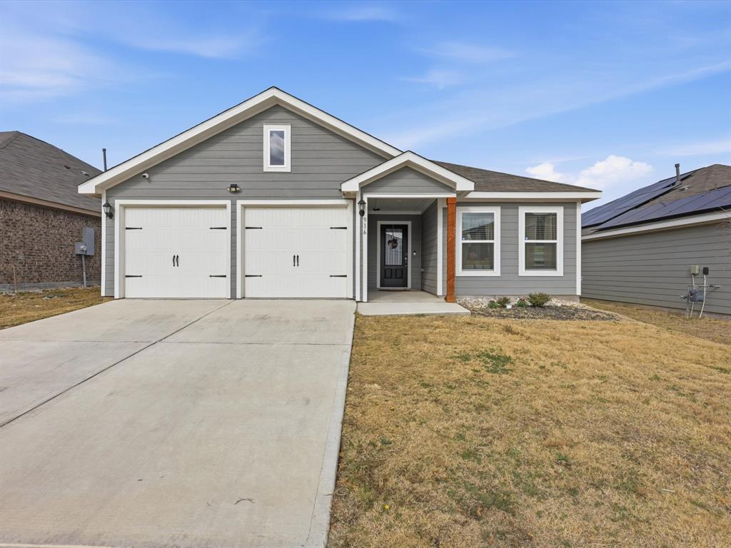 Welcome to this beautifully designed new construction home located in Phase 2 of Vista West and zoned to White Settlement ISD. Showcasing sleek modern curb appeal and clean architectural lines, this move-in-ready property offers both style and functionality in one of Fort Worth’s fastest-growing communities.

Step inside to find luxury tile flooring flowing seamlessly throughout the home, creating a durable and cohesive design. The thoughtfully designed layout features three spacious bedrooms and two full bathrooms, providing flexibility for family, guests, or a home office setup.

Just off the entry, two secondary bedrooms and a full bath offer privacy and convenience. A dedicated laundry area is conveniently located and tucked away for everyday ease.

The home opens into a bright, open-concept living space that connects effortlessly to the kitchen — ideal for both entertaining and daily living. The kitchen is appointed with granite countertops, generous prep space, and a functional layout that serves as the true heart of the home.

Privately situated at the rear of the home, the oversized primary suite provides a comfortable retreat. The primary bathroom features a spacious layout and a large walk-in closet designed for ample storage.

Residents of Vista West Phase 2 enjoy access to a wide range of community amenities, including pickleball courts, soccer fields, a park, splash pad, basketball court, and walking trails — offering recreation and lifestyle right within the neighborhood. Conveniently located near schools, shopping, dining, and major highways, this home combines modern living with everyday accessibility.

Don’t miss this opportunity to own new construction in a growing Fort Worth location within White Settlement ISD.