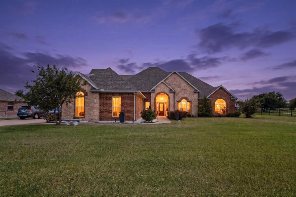 Welcome to 15144 Delaney Ln, where luxury, privacy, and everyday comfort come together on a beautifully maintained 1-acre homesite. This exceptional 4-bedroom, 3.5-bath custom home offers the perfect blend of spacious living, thoughtful updates, and resort-style outdoor amenities.
A long private driveway leads to the home, which is perfectly positioned toward the center of the property, creating a peaceful setting with plenty of space and privacy. Inside, you’ll find an inviting floor plan featuring expansive living areas, abundant natural light, durable laminate flooring, fresh interior paint, and a beautifully updated kitchen with refinished cabinetry and modern hardware. The spacious primary suite is designed as a private retreat, complete with a cozy fireplace, sitting area, and direct access to the backyard oasis. Upstairs offers an additional bedroom, full bath, and a charming loft-style bonus space, perfect for a game room, home office, or guest suite. Designed for both entertaining and everyday enjoyment, multiple rooms open to the backyard where you’ll discover a sparkling pool, relaxing spa, gazebo, and beautifully landscaped grounds that create the feeling of your own private resort. Lovingly maintained and continuously improved, this home features numerous updates, including updated flooring, fresh paint, modern lighting, refreshed landscaping, pool enhancements, and freshly painted decking and fencing offering the next owner true move-in-ready peace of mind. If you’ve been searching for a property that offers space, privacy, and an exceptional lifestyle, this is it!