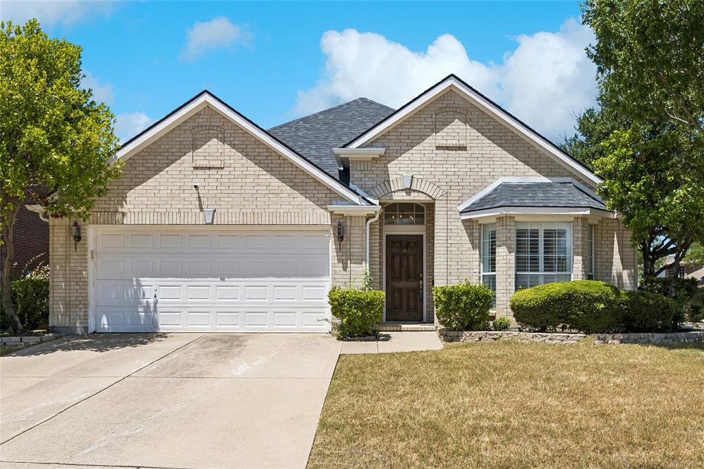 Located in a lovely golf course community, on a desirable corner lot with mature landscaping. This brick one story home features a functional layout and inviting outdoor spaces. Inside you will find 2 spacious living areas and 2 dining areas, providing plenty of room for everyday living and entertaining. The family room overlooks the backyard pool and features a gas fireplace. The split- bedroom floor plan offers extra privacy, with the primary suite tucked away from the secondary bedrooms. The master bath has been renovated and has a large walk in shower. The interior has been freshly painted and features durable ceramic tile flooring throughout the living areas, kitchen, dining spaces and wet areas, carpet is reserved for the bedrooms for added comfort. 
Step outside to your own backyard retreat featuring a sparkling play pool with waterfall feature, a detached spa, and a covered pergola-perfect for relaxing, entertaining or enjoying on summer evenings. This well-maintained home combines comfort, functionality, and exceptional outdoor amenities, making it a wonderful place to call home.
No survey available - this is an estate - buyer will need to purchase new survey