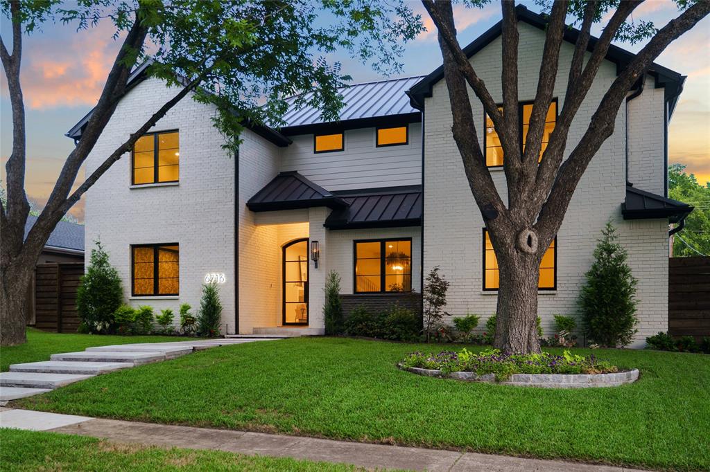 Close proximity to White Rock Lake! Construction completed 2025. With his 41 years of building and design experience, Tim Stevens of Quality Craftsman, Inc. has transformed this Lakewood home into a custom-built masterpiece with thoughtful design, timeless refined elegance, and luxurious finishes that exude attention to detail.  All new electrical work, HVAC & plumbing, along with foam insulation. Arched 9 ft double metal and glass door entry welcomes you inside to voluminous rooms ideal for living & entertaining. Gorgeous 4 inch rift & quarter-sawn white oak hardwood floors throughout majority of the home present luxurious appeal. Kitchen features stunning waterfall Taj Quartzite counter, high-end appliances, plethora of alluring floor to ceiling cabinetry, hidden walk-in Butler's pantry, breakfast room with 9 ft. metal & glass stackable door unit to screened in porch with built in gas grill. Primary suite debuts modern paneling with French doors opening to screened porch, keeping mosquitos out! Large primary closet with plenty of built ins. Primary bath features quartzite counter, curbless designer walk-in shower, white oak cabinetry, oval freestanding tub. Climate controlled, finished out, hidden storm shelter and or safe room with electricity. First floor guest suite and full bath, beautiful study with clever built-ins. Upstairs- find 3 built in desk workspaces in loft, 3 beds & baths, spacious great room allowing plenty of recreational as well as additional living space & 2 closets with built in shelving. 350 SF of climate-controlled, walkout attic storage. Motorized rear driveway gate, tankless hot water, and so much more. A MUST see!