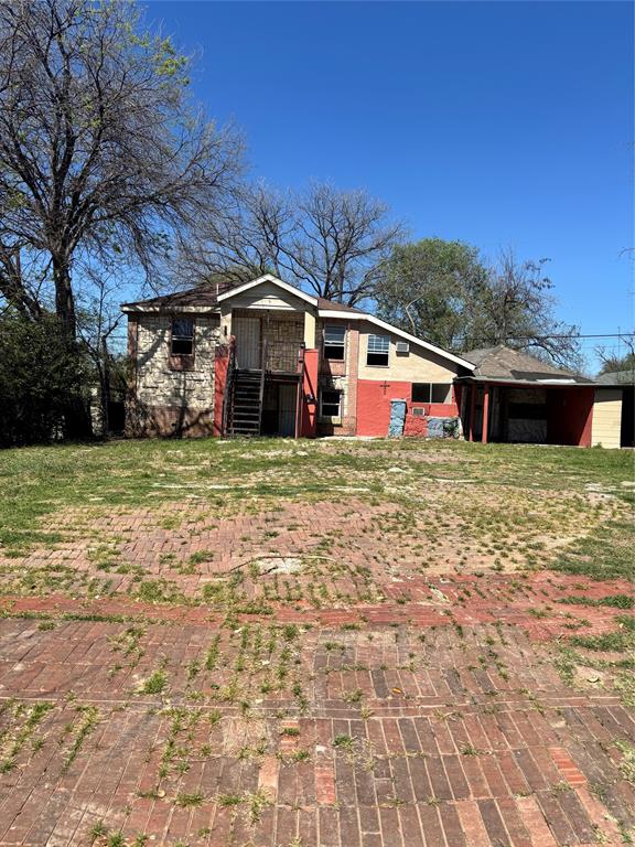 PRICE IMPROVEMENT - INVESTORS DREAM! Duplex being sold as is. 4 bedrooms, 2 bathrooms. Great for rental or investment. The garage has been converted to a third apartment. No HOA.