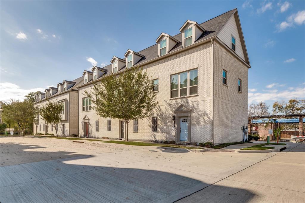 Built in 2021, this move-in ready, freshly painted modern 3-level single-family residence offers the perfect blend of style, comfort, and convenience in an unbeatable location between Dallas and Fort Worth. Located less than 2 miles from AT&T Stadium, Globe Life Field, Texas Live!, GM, and UTA, this home includes ownership of the land beneath you and features added privacy with firewalls, radiant barrier insulation, Ring doorbell, and WiFi-enabled HVAC. The first level offers a spacious 2-car garage and laundry area with washer and dryer included. The second level features an open-concept living and dining area with quartz countertops, stainless steel appliances, plus a secondary bedroom and full bath. The third level is dedicated to the private owner’s suite with en suite bath and ample storage. Interior finishes include luxury vinyl plank flooring and carpet throughout. Residents also enjoy access to a community pet park and are just minutes from Walmart, Kroger, and Whole Foods. Move-in ready and won’t last long—schedule your showing today!