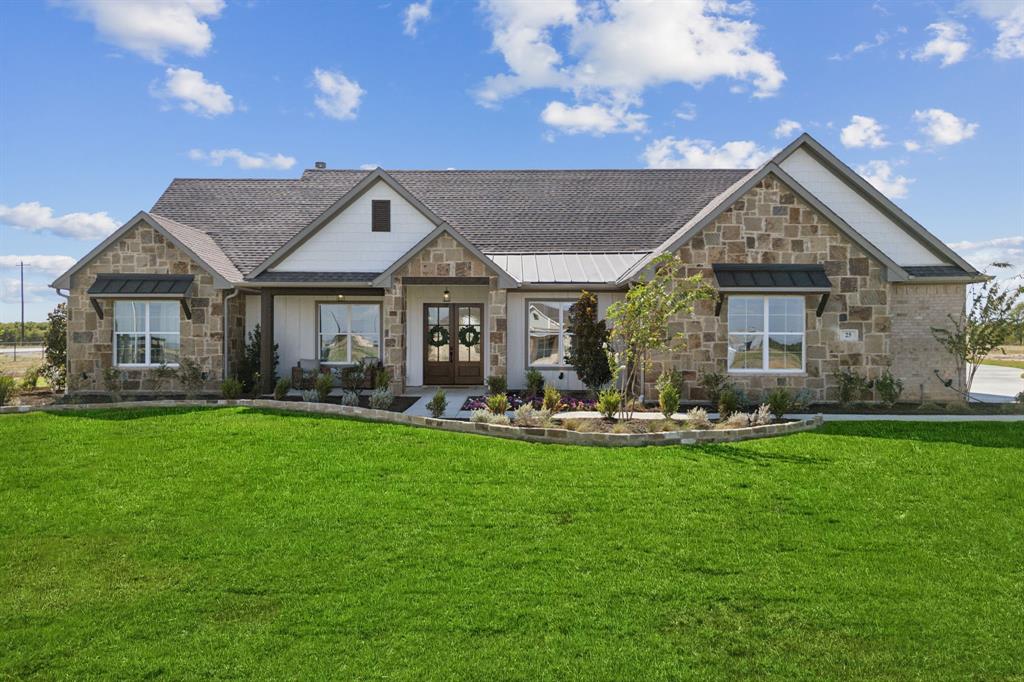 Located in the heart of Valley View, this stunning 4-bedroom, 3.5-bath home on 3 beautiful acres offers the perfect blend of luxury finishes and peaceful country living. Designed with an open-concept layout and filled with natural light, this home features upgraded details throughout, a gorgeous indoor fireplace, and an inviting outdoor fireplace on the covered back porch — perfect for entertaining or relaxing under the Texas sky.
The property also includes a spacious 30x40 shop with a full electrical package and durable epoxy floors, making it ideal for hobbies, storage, projects, or additional workspace. The acreage is fully fenced, offering privacy, security, and room to enjoy the outdoors.
Enjoy the quiet beauty of country living while still being conveniently located near local amenities, dining, and schools. This property truly offers the best of both worlds — luxury, functionality, and space to breathe.