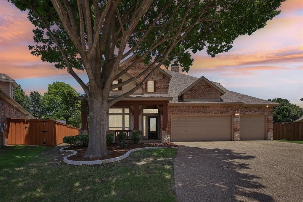 Tucked away on a rare one third acre cul-de-sac lot in Aspendale at Stonebridge Ranch 3301 Ski Lift Court offers the perfect balance of sophistication, space, and lifestyle for the discerning move-up buyer. Positioned  in Aspendale at Stonebridge Ranch, this 4-bedroom, 3.5-bath home features 3,353 square feet designed for both everyday comfort and effortless entertainment. The private downstairs primary suite creates a peaceful retreat, while the first-floor study with French doors is ideal for working from home. Enjoy movie nights in the customized media room, gatherings in the oversized upstairs game room, and relaxing evenings on the covered patio overlooking the expansive backyard. A 3-car garage provides ample storage for active lifestyles. Located in highly acclaimed Frisco ISD and within walking distance to parks, soccer fields, trails, and Apex Centre. Residents enjoy premier Stonebridge Ranch amenities including the Aquatic Center, Beach Club, lakes, fishing, tennis, pickleball, playgrounds, parks, and Stonebridge Plaza.