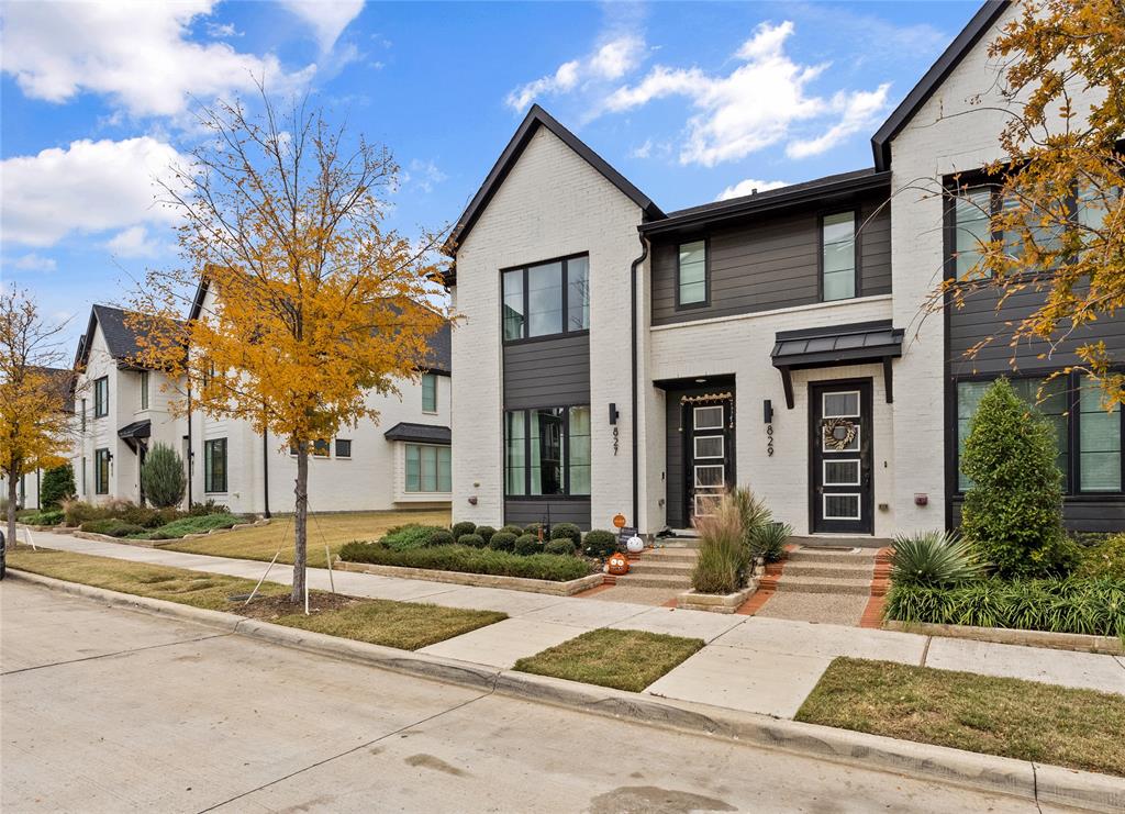 Located in one the of the nations top selling communities The Veridians, is this luxury modern contemporary 2-story 2 car garage townhome. The main floor boasts an open space layout flowing into a culinary kitchen with top of line appliances granite countertops an office space and a half bathroom. The second level includes a large master bedroom, an inviting retreat style bathroom spa like shower with designer finishes and custom hardware & two additional bedrooms. Enjoy the abundance of a resort-style community with amenities that include tennis court, clubhouse, resort-style swimming pool, biking trails, playgrounds, with a private beach overlooking Lake Veridians. Short distance from Arlingtons popular attractions Dallas Cowboys Stadium, Texas Rangers Ballpark, Texas Live, shopping centers, restaurants, and major highways.