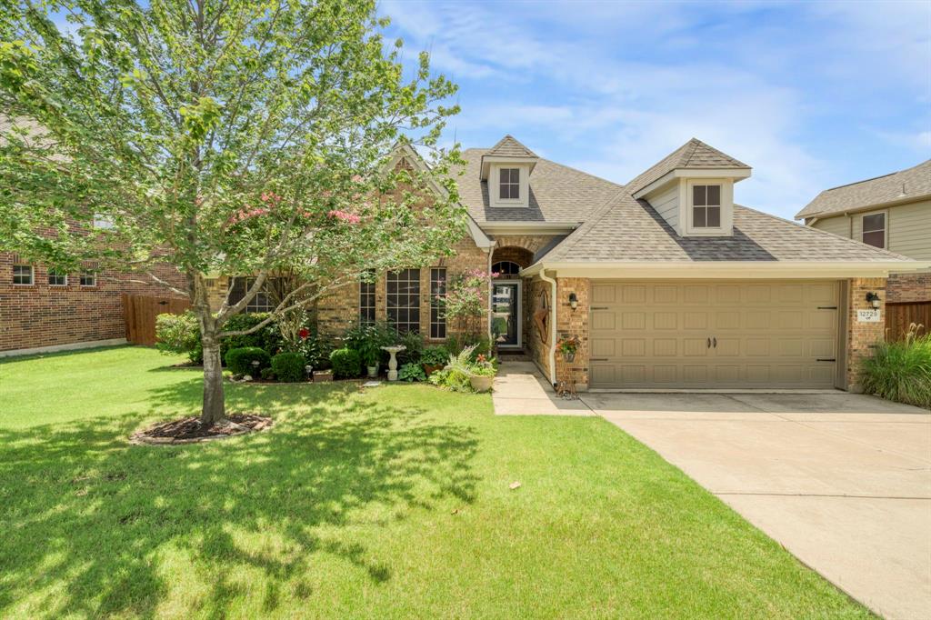 This beautifully maintained 4-bedroom, 3-bath home features a highly desirable one-and-a-half-story floor plan that offers both functionality and flexibility. The heart of the home is a stunning chef’s kitchen with granite countertops, stainless steel appliances, and a butler’s pantry, all opening seamlessly to the breakfast area and spacious family room. Large windows fill the living space with natural light and overlook the covered patio, creating the perfect setting for everyday living and entertaining.

The private primary suite provides a peaceful retreat, while recent updates, including fresh interior and exterior paint and a newer roof, add peace of mind. Located in the sought-after Saratoga community, residents enjoy access to a neighborhood pool, park, and walking trails, with the added convenience of being within walking distance of the elementary school. Combining thoughtful updates, a versatile floor plan, and outstanding community amenities, this home is one you won’t want to miss.