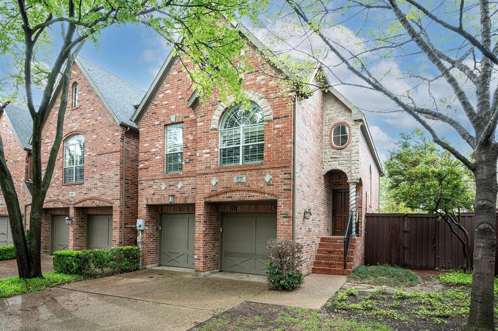 Beautifully updated townhome in the highly desirable Towne Lake neighborhood of Addison, move-in ready and priced to sell! This rare corner-lot gem offers 3 bedrooms, 2.5 baths, and 1,974 sq ft of thoughtfully designed living space. The first-floor primary suite features a fully renovated ensuite bath, offering the privacy and ease of single-level primary living. The updated kitchen boasts modern finishes, making it ideal for everyday living and entertaining alike. Recent upgrades include fresh interior paint, new carpet, new microwave, designer ceiling fans, blackout curtains, and curated planter landscaping. Smart home features include a comprehensive Ring doorbell and security system throughout. Step outside to a private backyard with a new tree, plus an exclusive gated entrance to the upcoming greenbelt and park directly behind the property, a rare outdoor bonus few DFW townhomes can offer! HOA maintains the front yard, so you get the curb appeal without the hassle. Enjoy resort-style amenities including a community pool with outdoor cooking station. As an Addison resident, owners gain access to the Addison Athletic Club at a significantly reduced membership rate. Walkable to top dining, retail, and entertainment in one of Dallas-Fort Worth's most vibrant suburban communities. Easy access to I-635, Dallas North Tollway, and Love Field Airport.