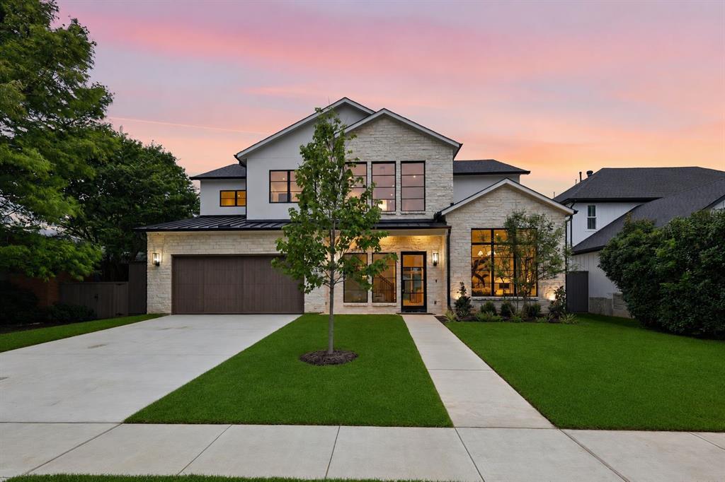 Martyn Hammer Custom Home featuring 5 bedrooms, 5.5 baths, and a thoughtfully designed layout balancing elevated finishes throughout, including white oak flooring and Visual Comfort lighting. Spacious living and entertaining areas create a seamless flow, while the overall layout offers both functionality and flexibility. The kitchen is appointed with premium Monogram appliances, including a 48-inch range and 48-inch built-in refrigerator. Additional features include two laundry rooms for added convenience and well-proportioned secondary bedrooms and living spaces throughout. Set on an expansive 70x138 lot, the backyard offers ample space for a future pool and additional outdoor living elements, creating the opportunity for a true resort-style setting. A refined finish palette, quality craftsmanship, and intentional design come together to create a custom home that feels both elevated and highly livable.