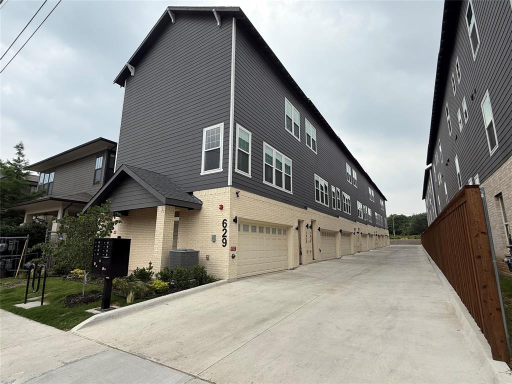 Modern Living near Bishop Arts! 100% Occupied!!
Welcome to 629 N Tyler Street which boasts 8 townhomes in one single building — a boutique collection of contemporary townhomes designed with style, comfort, and urban convenience in mind. These newly constructed residences offer spacious multi-level floorplans with 2 bedrooms and attached garages. Each unit features open-concept living areas, designer finishes, energy-efficient windows, high ceilings, and modern kitchens equipped with stainless steel appliances including a tankless hot water heater. The primary suites boast spa-like bathrooms and generous walk-in closets.

Located less than a minute from the Bishop Arts District and minutes Trinity Groves, and Kessler Park, you’ll enjoy easy access to vibrant dining, shopping, and entertainment, along with quick commutes to Downtown, Uptown, and major highways.

Contact Leasing Agent for more information.