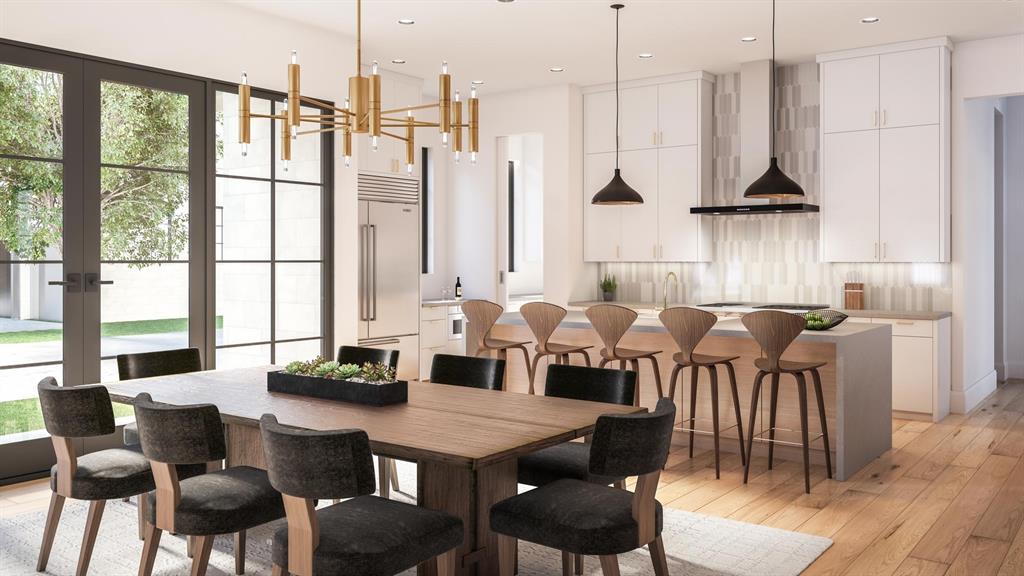 An exceptional opportunity to own a newly constructed residence by Rosewood Custom Builders, part of the exclusive Signature Collection in Preston Hollow Village. Scheduled for completion in Fall 2026, this sophisticated contemporary home will offer just under 4,300 square feet of thoughtfully designed living space, featuring three spacious bedrooms, three full baths, and a powder bath.
Perfectly positioned on a premium lot within the gated Preston Hollow Village community, this lock-and-leave retreat showcases an open-concept floor plan with expansive living, dining, and kitchen areas designed for effortless entertaining. The main level is anchored by a luxurious primary suite and a private study, providing both comfort and convenience. The chef’s kitchen will feature Wolf and Sub-Zero appliances, custom cabinetry, and elevated designer finishes throughout. Completing the home is an oversized three-car garage, delivering both functionality and sophistication in one of Dallas’ most desirable communities.