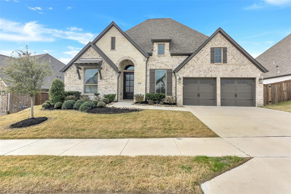 This 4-bedroom custom Perry Home features a private office and media room with projector included, along with numerous high-end upgrades throughout. 12-foot ceilings and large windows allow abundant natural light to fill this open-concept home. The kitchen offers quartz countertops and a large island ideal for entertaining & seating, a 5-burner gas stove, generous counter space, a walk-in pantry, a new microwave, and a GE Profile oven.  Finishing off the living room with a  gas fireplace, which serves as a stunning focal point with custom mantle and tile work.

Smart home features include a Nest thermostat, Ring Hello video doorbell, WiFi-enabled light switches, a Rheem tankless water heater, and ENERGY STAR® appliances.

Escape to the primary suite is privately tucked away.  This bedroom has great windows that highlight the backyard & allow space for a sitting area and showcases soaring 15+ foot tray ceilings and a Texas-sized ensuite bath featuring two walk-in closets, a linen closet, separate toilet area, dual vanities, a walk-in shower with bench, and a relaxing garden tub.

Five-inch hardwood floors run throughout the home, with upgraded carpet in the media room and three guest bedrooms. Blinds, ceiling fans, and custom light fixtures are installed throughout. A private guest suite with an ensuite bath and walk-in closet offers comfort and privacy for visitors.

The garage provides space for three cars using tandem parking or the extra space makes a workshop area. The Covered porch & fenced in backyard provides enough space & privacy to dine alfresco. The backyard is a gardener’s dream, featuring a stone-bordered garden, multiple varieties of jasmine bushes, persimmon trees, oak tree and a sprinkler system for easy landscape maintenance.

Ventana amenities include pools, dog park, green space, walking paths, an activity park, and more. Conveniently located just 9.4 miles from The Shops at Clearfork.