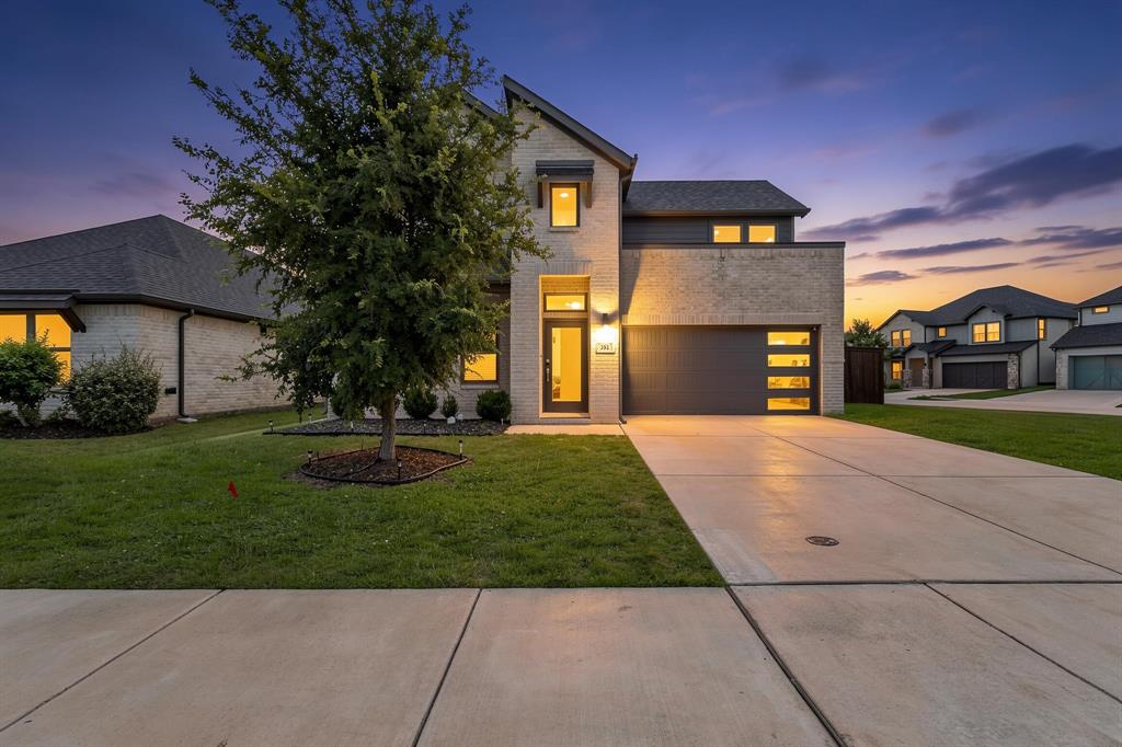 If you're looking for a home with style, space, and details that delight, look no further. Situated on a stately corner lot, you're immediately drawn to the front entry with it's welcoming front door and striking curb appeal. Immediately you'll notice the long hallway with dramatic lighting, beckoning you inside. This floorplan offers a guest suite at the front of the home, complete with spacious bedroom and full bathroom. As you move further into the home, the space opens up to a great room, with vaulted ceilings and a cozy living, kitchen and dining space. The kitchen offers a large island, which can be used for casual eating and meal prep. With neutral colors and classic subway tile backsplash, this space offers lots of storage and counterspace, along with access to the living area. The open living room is surrounded by windows, bringing in natural light and views to your private backyard. The master suite is tucked away downstairs, allowing for privacy. With a large en suite bath and walk in closet, this is the perfect space to unwind after a long day. Upstairs includes two more spacious bedrooms, a full bath, and a flexible open loft area. A quick walk will allow you to enjoy the amenities of the neighborhood, which includes a community pool, park, playground and walking trails. This home truly stands out!