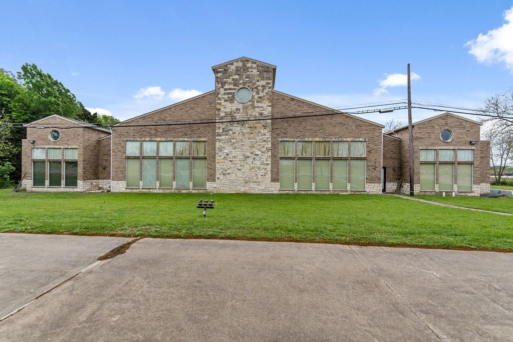 This is a beautiful 10,507 SF turnkey religious facility that sits on 10.14 acres, built in 2011, it near the heart of downtown Mesquite, Tx. This magnificent church includes Full classroom and or rehearsal room, dressing rooms, full commercial kitchen, parking spaces and plus or minus 15 classrooms, offices, storage rooms. Approximately plus or minus 6-7 acres are undeveloped behind the church. No known deed restrictions. Two Parcel IDs 38-12861-000-001-0000 and 38-12861-000-002-0000.
