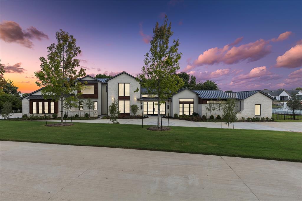 Another quality Tim Jackson Custom Home, one of Fairview's most prestigious builders.  Home is in Lovejoy ISD, one of Texas' top 3 public school districts.  Gorgeous heated infinity pool looks out to natural tree line.  Gorgeous light fixtures, ceiling details, and stonework throughout.  Open floorplan for living room and kitchen with Thermador appliances and prep kitchen.  Isolated master bedroom with fireplace and direct access to back yard.  Modern master bathroom with wood cabinets and beautiful stonework.  Two large separate master closets, one with washer and dryer hookups.  Mother in law suite downstairs with separate entry.  Upstairs features three bedrooms, complete with private bathrooms and walk in showers.  Large windows throughout the home provide beautiful views of the heavily wooded lot.  Large covered patio complete with outdoor grill, heaters, and remote operated screens.  Lovely water feature in back yard is seen from entrance.