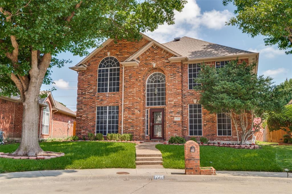 Welcome to this beautifully updated 4-bedroom, 3.5-bath home offering 3,221 square feet of thoughtfully designed living space in the highly desirable Villages at Frankford community. Nestled at the end of a quiet cul-de-sac and located within sought-after Plano ISD schools, Jackson, Frankford, Shepton and Plano West, this move-in ready home combines modern updates, oversized rooms, and an unbeatable North Dallas location. From the moment you arrive, the elegant leaded-glass front door, formal living room, and sophisticated dining room create a warm and inviting first impression. Fresh interior paint and a contemporary neutral color palette enhance the home's bright, open-concept design, making it ideal for both everyday living and entertaining. This property features generously sized bedrooms, expansive living spaces, and a versatile floor plan designed for today's lifestyle. The chef-inspired kitchen is the heart of the home, featuring stainless steel appliances, a gas range, crisp white cabinetry, abundant counter space, and a sunny breakfast area. The kitchen flows seamlessly into the spacious family room, highlighted by a sleek gas fireplace and stylish accent wall. Upstairs, you'll find four large bedrooms, three full bathrooms, and a spacious bonus-flex room perfect for a game room, media room, home office, fitness area, or study space. The flexible layout easily accommodates multi-generational living, remote work, or growing families. Pride of ownership is evident throughout this meticulously maintained home. Located on the UT Dallas school bus route and just minutes from the University of Texas at Dallas, this exceptional home offers easy access to the Dallas North Tollway, President George Bush Turnpike, Highway 75, shopping, dining, entertainment, and major employment centers.