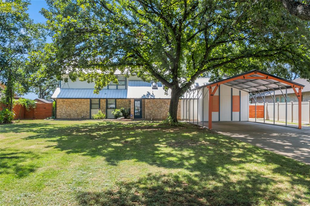 This beautiful home is presently being used as an AirBNB. It is very popular and although it has only been finished for a couple of years, we are very busy and have repeat business. If being considered as a private residence, you will love being on main body Lake Granbury with wonderful views. Pull your boat into the slip and run inside for lunch. Large family? That's ok! This home can sleep up to 11 people. No stone unturned in this completely renovated home, even additional square footage added in 2023. 2 brand new HVAC's installed in 2025.  Great care and thought have been taken with this home, keeping it family and entertainment centered. Boasting 3 main suites all with full bathrooms, open concept living, formal dining, 3rd main suite on 2nd level and all with walk-in closets. 1st level living features wall of windows with views throughout, skylights help flood this home with natural light. Back patio offers plenty of seating areas for family and friends enjoying the views, firepit, and outdoor dining.  And, oh the Sunsets from the West to the Sunrises from the East. The exterior balcony on the 2nd level is perfect for taking in the views!  This property is shaded with gorgeous mature trees which aids in privacy. Walk down to your 2-story boat dock and lower your pontoon or ski boat into the water and enjoy a day of fun in the sun! If you have jet skis, there is a lift for them too! Plenty of lighted storage for all the water toys, and slides for the Kayaks! Kids of all ages will enjoy the slide from the upper deck or just sunbathe the day away!  The amenities list on this home is long!  Come see this spectacular lake home, bring the RV, there's parking for it too!   Home is nestled in a wonderful quiet neighborhood here in Granbury.  You don't have to drive far, just 2 miles to enjoy fine dining, Granbury's famous Wine Walks and our many festivals, or just good live music at many of our town venues. This fabulous property is truly a must see!