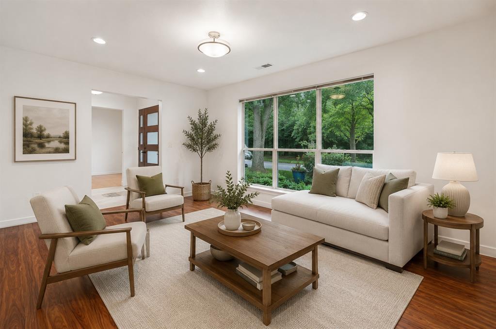 Welcome to this spacious and inviting 4-bedroom home located in the highly sought after Lochwood neighborhood near White Rock Lake. Perfectly situated across from a peaceful greenbelt, this property offers a serene setting right outside your front door.

Inside, you’ll find two generous living areas that provide plenty of space for relaxing and entertaining. The updated kitchen features modern finishes, ample cabinetry, and a bright eat-in area, making it the heart of the home. A separate dining room adds flexibility for formal gatherings and special occasions. Both the kitchen and bathrooms have been thoughtfully updated, blending style and functionality throughout. The four well-sized bedrooms offer comfort and versatility. Real hardwood floors upstairs and luxury vinyl plank downstairs. New roof in 2024. 

Enjoy the unbeatable location just minutes from White Rock Lake, with easy access to outdoor recreation, walking and cycling trails, sailing and paddle boarding. This is a rare opportunity to own a move-in ready home in one of the area’s most desirable neighborhoods!