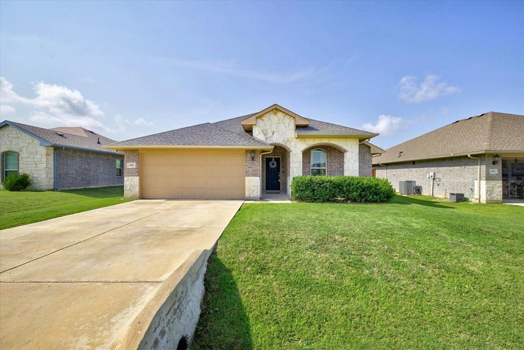 Welcome to this beautiful 4-bedroom, 2-bath home located in the highly desirable Spring Creek Estates. Built in 2020, this well-maintained property showcases true pride of ownership and offers 1,672 square feet of thoughtfully designed living space. The open-concept floor plan creates a bright and inviting atmosphere, perfect for both everyday living and entertaining. The kitchen is truly a cook’s delight, offering modern appliances, abundant cabinet space, and plenty of storage to meet all your needs. The home features wonderful curb appeal with a spacious and attractive drive-up that makes a great first impression. Conveniently located just minutes from shopping, dining, and everyday conveniences in Mabank and Gun Barrel City, TX.