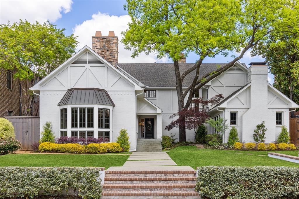 Beautifully updated home in Highland Park located on an elevated 75x150 landscaped lot. Spacious living areas throughout the downstairs featuring soaring ceilings in the formal, vaulted beamed ceilings & marble fireplace in the office & large family room that opens to covered patio, pool, spa and rock waterfall. Pretty new kitchen boasting new custom cabinetry, new commercial grade appliances, new hardwoods, new pantry, new large quartzite island, separate breakfast room & cozy sitting area all overlooking backyard oasis. All bedrooms upstairs are generous in size & located upstairs ensuite with walk in closets, built in desk & more. Primary boasts a new primary bath with His & Her closets, new marble shower with separate jetted bath & opens to a balcony overlooking beautiful backyard. Also, spacious laundry room, craft closet and an oversized 2 car attached garage. Ask agent for list of a complete list of recent updates including new windows coming in May! Must see!!