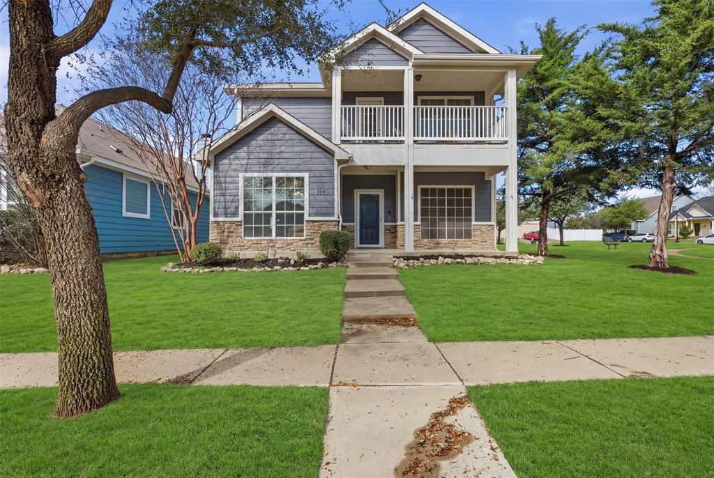 Dedicated home office, oversized game room, balcony, and over $20,000 in recent updates. This move-in ready home offers 2,253 square feet of flexible living space with 3 bedrooms, 2.5 bathrooms, and multiple living areas designed for today's lifestyle.

Recent improvements include fresh interior and exterior paint plus new carpet throughout. The open-concept living area features a gas fireplace and flows into a spacious kitchen with granite countertops, abundant cabinet space, a breakfast bar, and walk-in pantry.

The dedicated first-floor office provides the perfect work-from-home space, while the huge upstairs bonus room offers endless possibilities as a game room, media room, home gym, playroom, or second living area. All bedrooms are located upstairs, including a spacious primary suite with a walk-in closet, double vanity, garden tub, and separate shower.

Enjoy morning coffee on the front porch or relax on the private second-story balcony. Located next to a pocket park and within walking distance of the community pool, fishing pond, playground, and walking trails. Conveniently located in Eagle Mountain-Saginaw ISD with easy access to shopping, dining, schools, and major commuter routes.

Move-in ready, low maintenance, and packed with flexible living space, this home is ready for its next owner. Schedule your private showing today and start packing!
