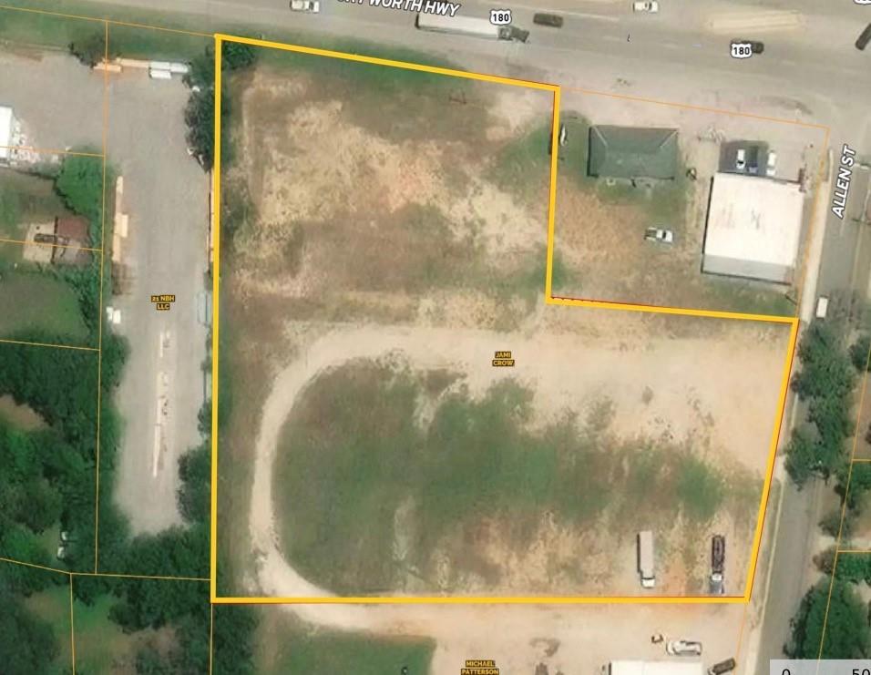 2+ improved acres waiting for construction to begin access from Fort Worth Hwy or Allen St. Seller will entertain all decent offers.
