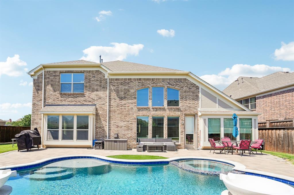 Welcome to 3604 Bankside in The Colony.  Tucked inside the award-winning, LPGA-hosted golf course community of The Tribute where refined style, comfort, and resort-inspired living come together in one exceptional home.

From the moment you arrive, this beautifully updated residence makes a statement with its inviting curb appeal and elegant presence. Step inside to discover light-filled spaces, designer finishes, and a layout that perfectly blends everyday comfort with effortless entertaining.

The heart of the home is a stunning chef-inspired kitchen featuring stylish upgrades, abundant prep space, and seamless flow into the main living areas—ideal for everything from casual mornings to hosting unforgettable gatherings.

Retreat to the spacious primary suite, your private sanctuary designed for relaxation, complete with a beautifully appointed bath and thoughtful finishes that create a true spa-like feel.

But the real showstopper? The backyard.

Step outside to your own private oasis featuring a sparkling pool, generous outdoor living space, and room to entertain, unwind, or enjoy Texas evenings under the stars. Whether you're hosting summer pool parties, weekend BBQs, or simply enjoying peaceful mornings with coffee, this backyard delivers the lifestyle buyers dream about.

Located in one of The Colony’s most desirable areas, you’re just minutes from Grandscape, top dining, shopping, entertainment, golf, and quick access to major commuter routes—offering the perfect combination of luxury and convenience.

Homes that combine this level of style, location, and outdoor lifestyle rarely come available.

Schedule your private showing before this one is gone.