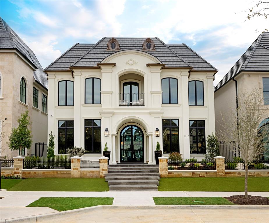 Completed and ready to tour! Welcome to 1816 Riviera Lane, an exceptional opportunity to own a stunning new construction in Southlake's coveted Carillon Parc. Presented by award winning Atwood Custom Homes, this French Villa inspired masterpiece spans over 5278 square feet, the thoughtfully designed home will showcase 4 spacious bedrooms and 4.5 bathrooms, each curated with luxurious finishes and all on the same floor. High ceilings, expansive windows all with natural light. This home has a 3-car garage, sliding pocket doors, and a two-story elevator that leads from your entertainment level to your private living area upstairs. Designed for both everyday comfort and elegant entertaining, the home features a flowing open-concept layout, a state-of-the-art gourmet kitchen, outdoor living space, bar and game room along with a wine grotto for entertainment of family and guests. Every inch of this residence reflects the superior craftsmanship and visionary design that Atwood Custom Homes is known for. Perfectly positioned for both everyday living and elegant entertaining, this home offers a seamless flow of open spaces, high-end custom touches and an inviting atmosphere. From the gourmet kitchen to the serene water features, every inch of this home reflects superior craftsmanship and style. This home is one of five exclusive builds in the newly announced St. Jude Dream Home Showplace Community, set in the heart of Carillon Parc. As part of this inspiring initiative, five premier custom builders have come together to create extraordinary homes with an extraordinary purpose: to raise money for St. Jude Children's Research Hospital. Positioned in the perfect location and steps from the future upscale dining, boutique shopping and walkable charm of Carillon Parc. The home offers more than luxury-it offers meaning, purpose and the chance to be a part of something greater. Schedule your own private consultation to discover the lifestyle that awaits you and your family.