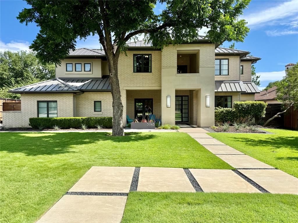 STUNNING! One-of-a-Kind Hayes Custom Preston Hollow Estate on a beautifully landscaped .43-acre lot featuring a resort-style salt-water Sandler PebbleTec pool-spa, expansive grass yard, sport court & exceptional outdoor living spaces. Ideally located minutes from Preston Royal shopping & Dining, Northaven Trail & Dallas’ premier private schools. This quality-built custom home showcases impressive architectural & designer details including 10-21' ceilings, exposed beams, floor-to-ceiling Low-E windows, multiple custom iron doors, see-through fireplace, Spacious Open family living & dining rooms, private study (can be guest 1st floor bedroom), an Elegant Living, Built-ins, Bookcases & built for both functionality & sophistication. The heart of the home is the spectacular 35x21’ family room & chef’s kitchen, seamlessly connected to a bright breakfast area with a prep kitchen overlooking the pool, landscaped grounds & covered veranda w electric screens. Designed for entertaining, the gourmet kitchen features a 12-ft quartz island, extensive custom cabinetry, built-in refrigerator, two Perlick under-counter refrigerators, dual sinks, dual dishwashers, reverse osmosis systems, Fulgor Milano ovens, 5-burner gas cooktop, drawer microwave & pro-grade vent hood. The luxurious primary suite offers a beamed ceiling, serene backyard views, a spa-inspired bath & custom wardrobe. Upstairs are Four additional bedrooms with beautifully appointed baths & media room with kitchenette. Two laundry rooms & an additional downstairs shower bath provide convenience for everyday living. Additional amenities include chandeliers, hardwood, tile & carpet flooring, iron railings, casement windows, designer wallpapers & paints, covered porches, outdoor grilling area, sport court, 3-car garage, EV charging outlet, Mosquito Mister & Whole-Home Generac Generator System. An extraordinary property offering luxury, comfort & exceptional craftsmanship in one of Dallas’ most desirable neighborhoods.