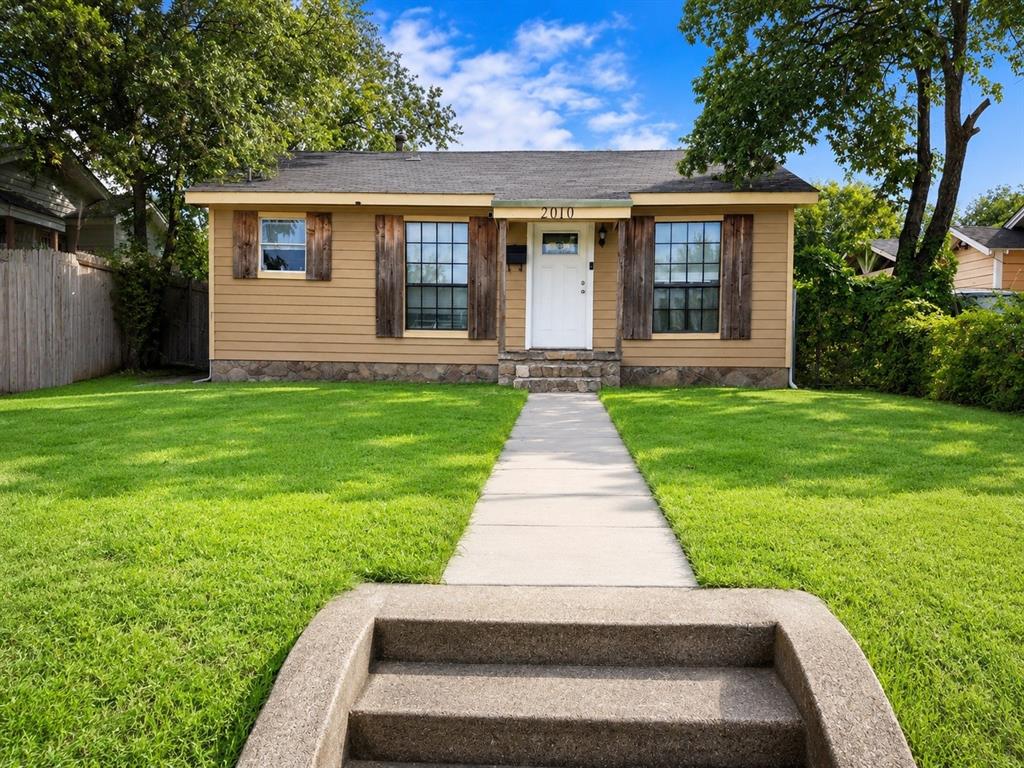 Attention investors and savvy buyers! Located in rapidly transforming Oak Cliff area, this 3-bedroom, 1-bath home offers incredible potential just minutes from Downtown Dallas and near Cedar Crest Golf Course. Built in 1941, this property sits on a generously sized lot with a spacious backyard, making it an excellent candidate for a renovation project, rental investment, or long-term buy-and-hold strategy. The home needs repairs and may require foundation work, but major components such as the electrical panel and HVAC system have been updated within the last few years. Conveniently located near public transportation, including a nearby DART rail station, as well as parks, shopping, dining, and entertainment options.Priced to sell and offered AS-IS, this is a rare opportunity to invest in one of Dallas' most sought-after redevelopment corridors. Bring your vision and unlock the potential of this Oak Cliff gem. BUYER AND BUYER AGENT TO VERIFY ALL INFORMATION AND MEASUREMENTS.