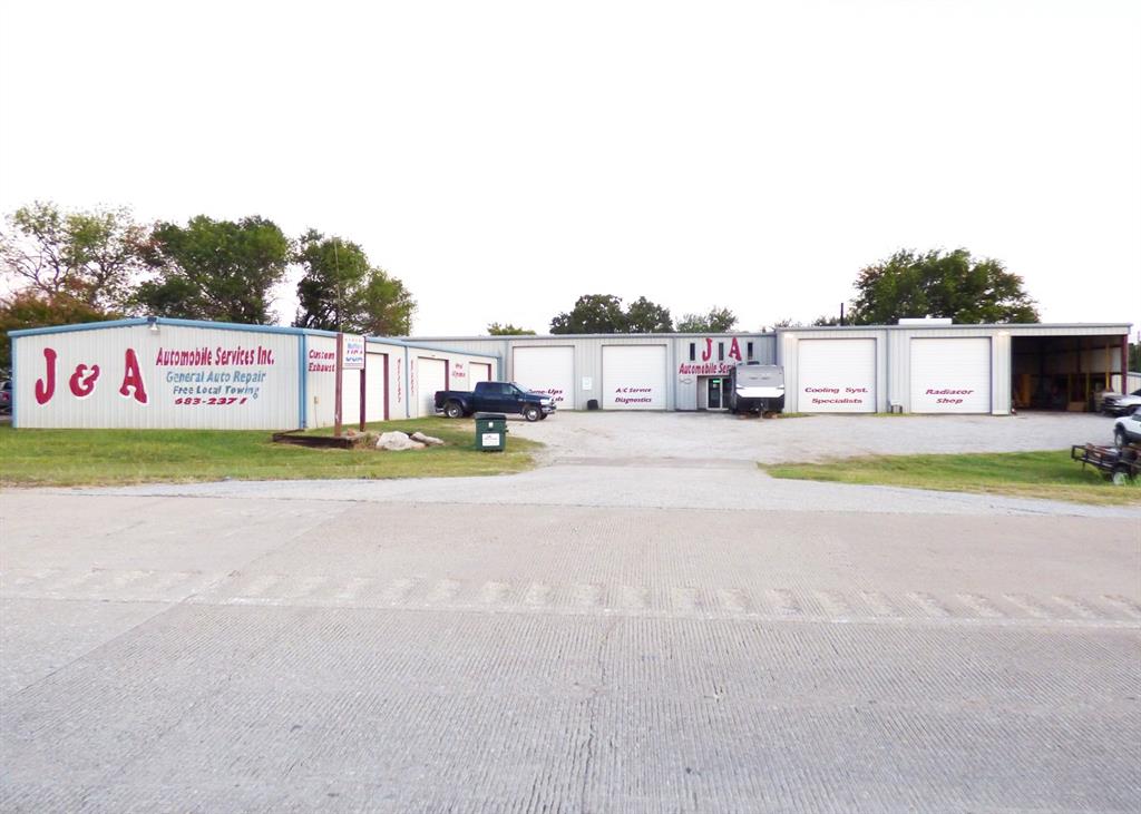 An exceptional opportunity to own a fully equipped automotive service center on U.S. Highway 380 in Bridgeport, TX. Built in 2002, this 8,640 sq. ft. building sits on nearly 1 acre (0.944 acres - 39,204 sq. ft. lot) with excellent highway visibility and access, boasting approximately 430 feet of highway access, making it ideal for capturing consistent traffic.

This established location has long delivered complete auto repair with hometown service, offering radiator sales & service, general and major repairs, tires, mufflers & exhaust, brakes, front-end & suspension work, air conditioning, tune-ups, diagnostics, and preventive maintenance.

The sale includes all shop tools and equipment, making this a true turnkey operation—ready for immediate use by an owner-operator or attractive as an investment property with strong commercial versatility. The spacious facility accommodates multiple bays, storage, and ample customer parking, with room for future growth.

Property Highlights:
•  Building Size: 8,640 sq. ft.
•  Lot Size: 39,204 sq. ft. (0.944 acres)
•  Year Built: 2002
•  All tools and shop equipment included in sale
•  Established auto repair business location with strong reputation
•  Excellent highway frontage and traffic exposure (approximately 44 feet)

Whether you’re seeking to continue operating as a trusted full-service auto repair center or to repurpose the property for other commercial ventures, this facility offers immediate value and long-term potential.

This is a great opportunity for a business operator!