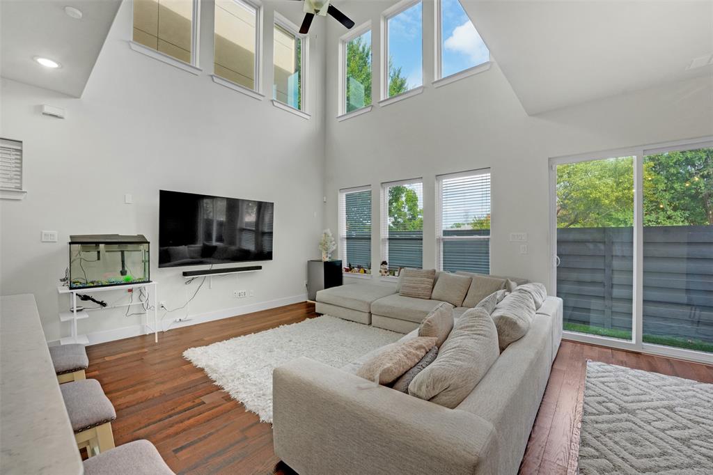 Discover this contemporary, pride-of-ownership home tucked behind a gated entrance in the vibrant Midtown at Merion Park. Built in 2017, this low-maintenance, lock-and-leave residence offers 1,747 sqft of thoughtfully designed living space with 2 spacious bedrooms plus a versatile loft. Roof, foundation, HVAC, and gas water heater, all from 2017. The open-concept living, dining, and chef-inspired kitchen create an inviting setting for both entertaining and everyday living. Upstairs features two oversized bedrooms, including a luxurious primary suite, along with a flexible loft ideal for a third bedroom, office, or additional living area. Stylish architectural finishes, designer lighting, a pantry, and walk-in closets elevate the home’s functionality and appeal. Enjoy resort-style amenities including a clubhouse, pool, grilling and fire pit area, green spaces, and guest parking—all covered by an affordable annual HOA. Ideally located just minutes from Park Lane, The Hill, NorthPark Mall, and with easy access to Downtown and Uptown Dallas, this home offers the perfect blend of modern comfort and urban convenience. 

Please provide at least 24 hours’ notice before showing. Gate code: 5231.