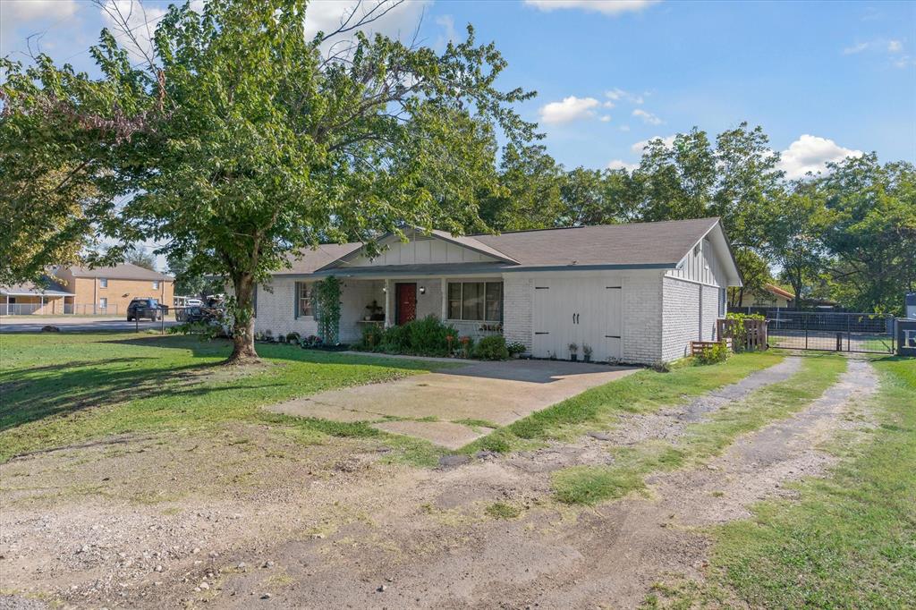 Welcome to your next chapter in the beautiful growing town of Edgewood, TX! This charming 3-bedroom, 2-bathroom home sits proudly on a spacious .3 MOL acre lot, offering the perfect blend of comfort, convenience, and small-town charm. Whether you're a first-time buyer, looking for a peaceful retreat, or wanting to take residence in the very sought after Edgewood School District, this property checks all the boxes. Step inside to discover a thoughtfully designed layout that maximizes space and functionality. The living area is warm and inviting, ideal for cozy evenings or entertaining guests. The kitchen offers ample cabinetry and workspace, ready for your culinary adventures. Each of the three bedrooms provides generous proportions and natural light, while the two full bathrooms ensure comfort and privacy for all. Outside, the property truly shines. A well-positioned 525 sq ft garage offers plenty of room for storage, hobbies, or a workshop, and the attached carport adds extra covered parking for vehicles or guests. The fenced-in backyard is a standout feature—perfect for pets, play, gardening, or simply relaxing under the Texas sky. With mature trees and open space, it’s a canvas for your outdoor dreams. Located in the heart of Edgewood, you’re just minutes from local schools, shops, and community amenities, with easy access to nearby highways for commuting or weekend getaways. This home offers the tranquility of rural living with the convenience of town life. Don’t miss your chance to own a slice of Edgewood charm. Schedule your showing today and experience the potential this property has to offer!