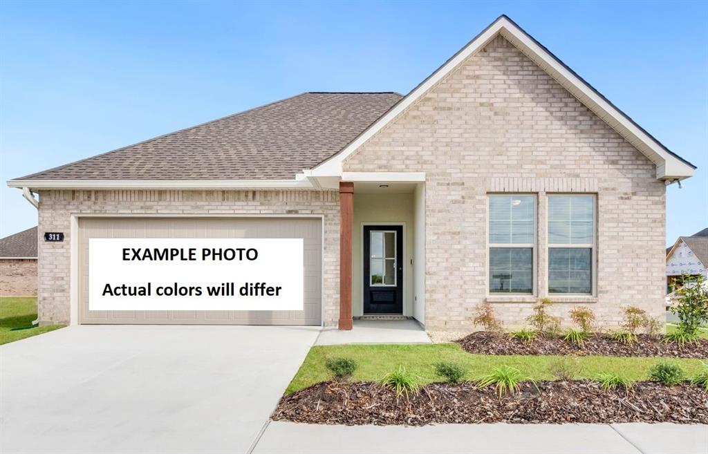 The YARDLEY III A in Legacy Pointe community offers a 4 bedroom, 2 full and 1 half bathroom, open design.

Features:  double vanity, garden tub, separate shower, and a large walk-in closet in the primary suite, double vanity in the second bathroom, covered rear porch, ceiling fans in the living room and primary bedroom are standard, smart connect wi-fi thermostat, smoke and carbon monoxide detectors, post tension slab, landscaping, architectural 30-year shingles, flood lights, and more!  

Energy Efficient Features:  a kitchen appliance package, low E tilt-in windows, and more!