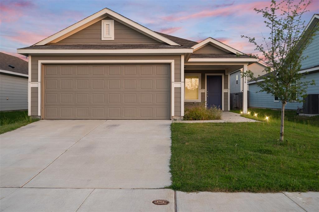 OWNER FINANCE ONLY. Built in 2024 and move in ready! This 3 bedroom, 2 bath home features an open floor plan, modern finishes, energy efficient features, spacious living areas, and a 2 car garage. The kitchen opens to the living and dining areas, making it perfect for entertaining. Conveniently located near shopping, dining, schools, and major highways. A great opportunity for homeowners and investors alike!
