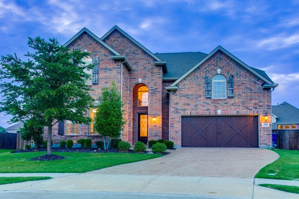 Welcome home to your luxury multi-generational home in Prosper ISD! Vaulted ceilings and ample lighting invite you to an amazing floor plan, complete with a full 1-bedroom apartment with its own private entry. Your chef's kitchen boasts a gas cooktop, double-ovens and a huge island. Relax in your primary en-suite with separate sinks and a garden tub. Upstairs offers a second living space, 2 jack and jill bathrooms and 3 large bedrooms.
Step out to your backyard oasis situated on an amazing 0.33 acre!  Enjoy all the amenities at Creeks of Legacy, including 3 pools, a gym, tennis and basketball courts and a dog park. Truly a rare gem in Prosper and Prosper ISD!Rental includes refrigerator, washer and dryer!