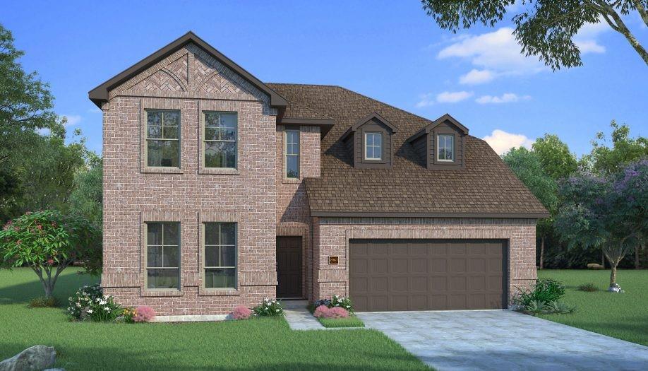 MLS# 21295050 - Built by HistoryMaker Homes - Aug 2026 completion! ~ **Choose your rate with up to $30,000 to spend your way** Welcome home to this stunning 4-bedroom, 3-bath design that perfectly blends style and functionality! The private study with elegant French doors creates the ideal space for working from home or quiet relaxation. From the moment you arrive, you’ll be impressed by the upgraded front door and inviting curb appeal. The heart of the home features a gorgeous kitchen with upgraded quartz countertops, designer backsplash, and stylish pendant lighting, all overlooking the spacious living and dining areas. Luxury vinyl flooring flows throughout the main living spaces, while plush carpet adds comfort to each bedroom. Retreat to the spacious primary suite featuring a spa-inspired bathroom with a separate soaking tub, oversized shower, and plenty of room to unwind. Upstairs, a large game room provides the perfect space for family fun, movie nights, or entertaining guests.