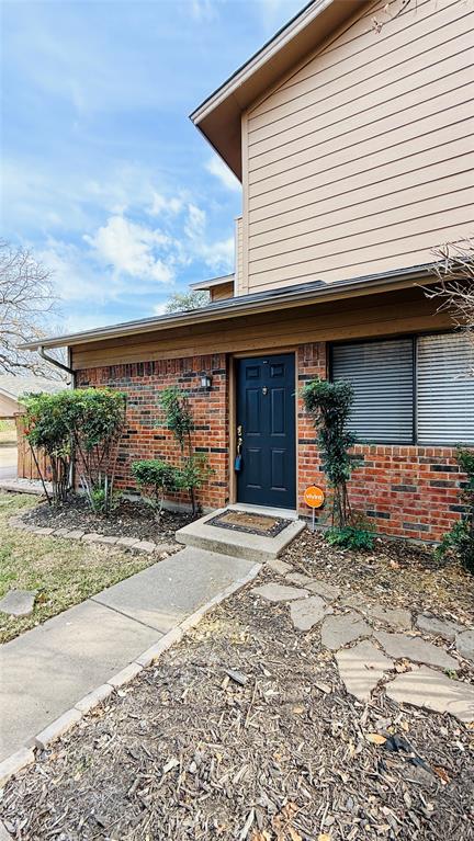Welcome home to your private retreat in the heart of Fort Worth.
Tucked away in a peaceful, quiet setting with serene wooded views, this beautifully maintained townhome offers the perfect blend of comfort, convenience, and low-maintenance living.

Step inside to an open, light-filled design featuring granite countertops in both the kitchen and bathrooms, a cozy wood-burning fireplace, and a full-size utility area for everyday ease. The charming courtyard patio creates a perfect space to relax, entertain, or simply enjoy the calm surroundings.

The primary bedroom with ensuite bath is conveniently located on the first floor, offering privacy and functionality, while two additional upstairs bedrooms share a well-appointed hallway bathroom—ideal for guests, family, or a home office setup. Fresh Paint just applied in the living room and kitchen and bathtub will be coated. 

This home comes move-in ready with washer, dryer, and refrigerator included, plus thoughtful updates such as a 1-year-old water heater and exterior siding, showcasing pride of ownership throughout.

Enjoy one assigned covered parking space, ample guest parking, and community amenities including a swimming pool, clubhouse, and easy access to the scenic Trinity Trail system—perfect for walking, biking, and outdoor enjoyment.

Centrally located near Waterside, Clearfork, Fort Worth Country Day School, and major destinations, this townhome makes getting anywhere in the city effortless.