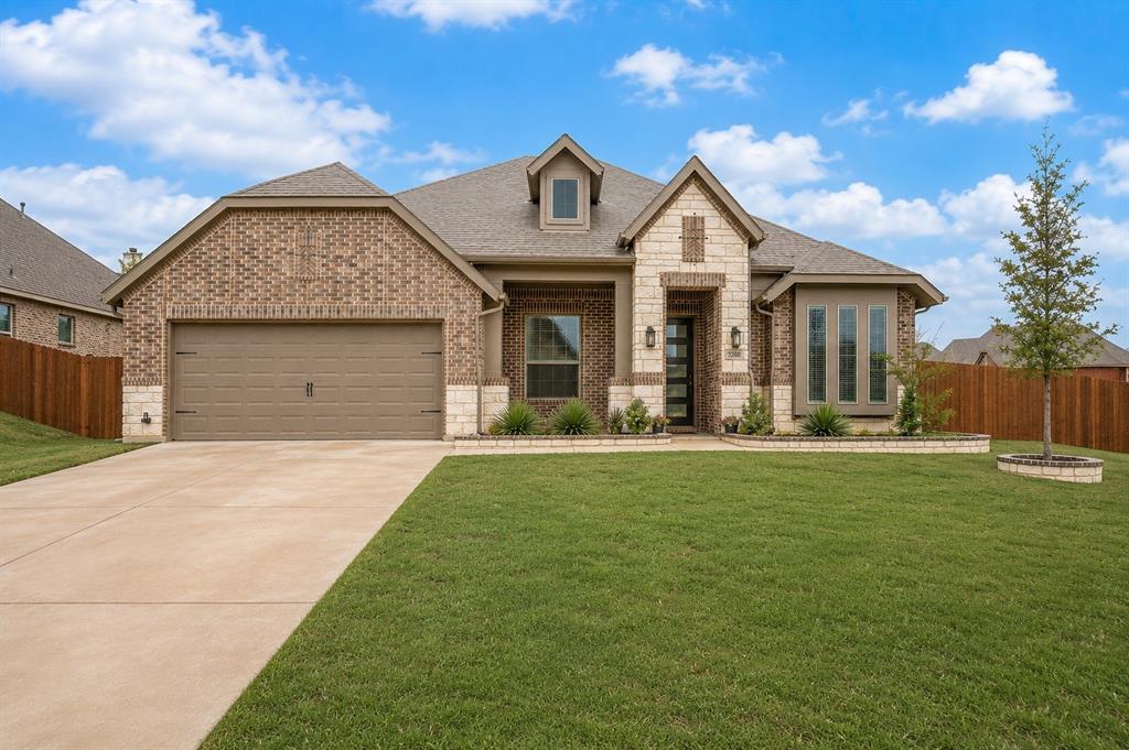 Thoughtfully designed for everyday living, this beautifully crafted one story home offers the perfect blend of comfort, functionality, and timeless style. Situated on a quiet corner lot in the sought after Oak Hills community, this home features 3 spacious bedrooms, a private study ideal for working from home, a formal dining area, and a spacious primary suite tucked away for added privacy while still offering convenient access to the secondary bedrooms. The primary suite features a generous bedroom, walk in closet, and a well appointed bath complete with double sinks, a garden tub, and separate walk in shower.
The beautifully designed kitchen offers abundant cabinetry, generous counter space, a large walk in pantry, and plenty of room to pull up barstools along the kitchen counters for additional eat in seating. A dedicated garage entry makes unloading groceries effortless. Additional features include refreshed carpet throughout, adding a clean and comfortable feel to the home. A covered back patio creates the perfect setting for entertaining or relaxing outdoors.
Nestled just off the beaten path among acreage properties and scenic country roads, Oak Hills offers a peaceful setting with the convenience of nearby shopping, dining, and quick access to Chisholm Trail Parkway and Hulen Street for an easy commute in and around town. This location truly captures the best of Burleson living with peaceful surroundings and easy accessibility.