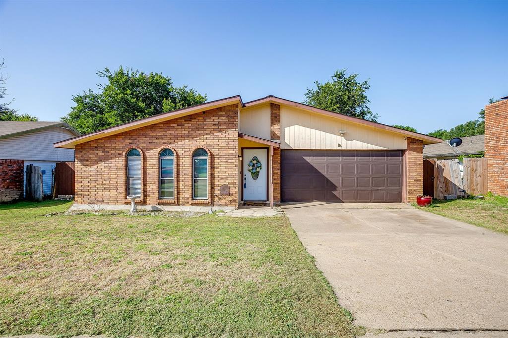 Welcome home to this beautifully updated 3-bedroom, 2-bath home that's truly move-in ready! Fresh neutral paint in the living room and durable laminate flooring flow throughout the living room and bedrooms, creating a bright, modern feel that's both stylish and easy to maintain.

The spacious living room is the heart of the home, featuring a vaulted ceiling, a cozy brick wood-burning fireplace with an extended hearth, and plenty of room for relaxing or entertaining. The kitchen was completely updated in January 2026 with soft-close cabinetry, gorgeous granite countertops, tiled backsplash, a large single-basin sink, mounted microwave. Also includes a drop-in electric flat cooktop oven, and stainless steel appliances. An oversized eat in space easily accommodates family gatherings, dinner parties, or lively game nights, while a convenient reach-in pantry with new doors provides additional storage. Reach in laundry space also includes shelving for overflow of storage or pantry.

All three bedrooms feature ceiling fans and laminate flooring for comfort and easy upkeep. The secondary bathroom offers a tiled tub-shower combination, custom vanity, and mounted storage cabinet. Multiple hallway storage closets with built-in shelving help keep everything organized.

The oversized primary suite provides plenty of space for a sitting area, includes a walk-in closet, and features a private ensuite bath with a tiled arch entry shower, vanity, and mounted cabinet.

Step outside to enjoy the large, wood-fenced backyard complete with a covered side porch and a convenient pass-through window from the kitchen—perfect for outdoor entertaining, backyard barbecues, or serving guests with ease. Additional highlights include a 2-car garage and an HVAC system that's only four years old, offering added peace of mind.

This thoughtfully updated home combines comfort, functionality, and modern finishes, making it the perfect place to move right in and make it your own!