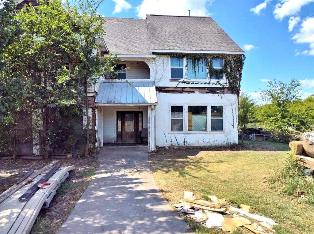 Opportunity awaits on approximately 1 acre to be surveyed from a larger tract (boundary diagram in photos is approximate). This 4-bedroom, 3-bath home offers generous space with expansion potential, including attic area that could be finished for additional living space and flexibility for future bath additions. Water meter does not convey with the property; however, a meter is available for purchase on an additional property. Priced to sell, sold as-is, price is firm, and buyer to purchase title policy.