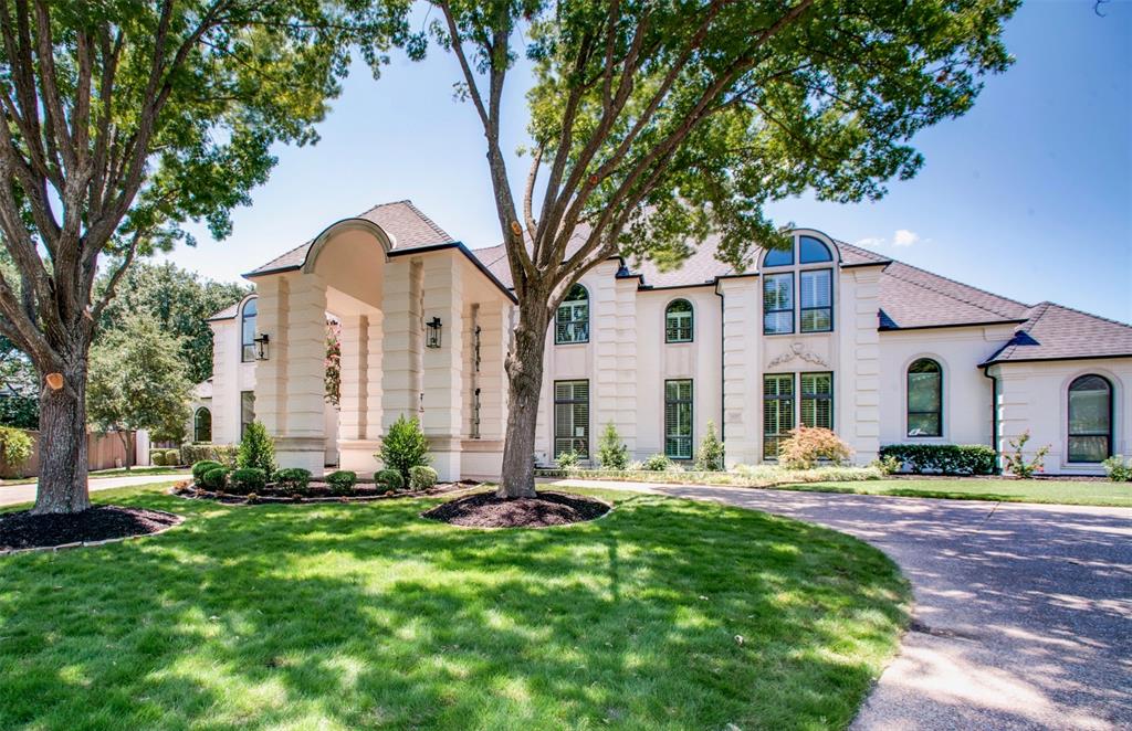 This Breathtaking Custom Remodel shows like New Construction, and leaves nothing to be desired! Soaring Ceilings and Windows; Bright Open-Concept Entertainment spaces; Gorgeous White Oak Floors; New paint in and out; Fully redesigned Kitchen with 2 islands, 2 dishwashers, 2 pantries, 48in dual fuel Range, pot filler, 48in Sub Zero Refrigerator, Marble countertops and Bar; 3 Grand Fireplaces; Executive Office with views of newly remodeled pool and lush private yard; Breathtaking Primary Suite with private sitting area, impressive zero entry shower with dual shower heads, 71in soaker tub, separate vanities and large walk-in-closet. The expansive floorpan offers a guest suite down, 3 beds with ensuite baths and large game room up. Enjoy Tasteful Designer touches throughout as well as the comforts of 2 new HVACs, new pool equipment, newer roof and windows. All of this, tucked on a quiet cut-de-sac, opposite the golf course; walking distance to all the best amenities Timarron has to offer.