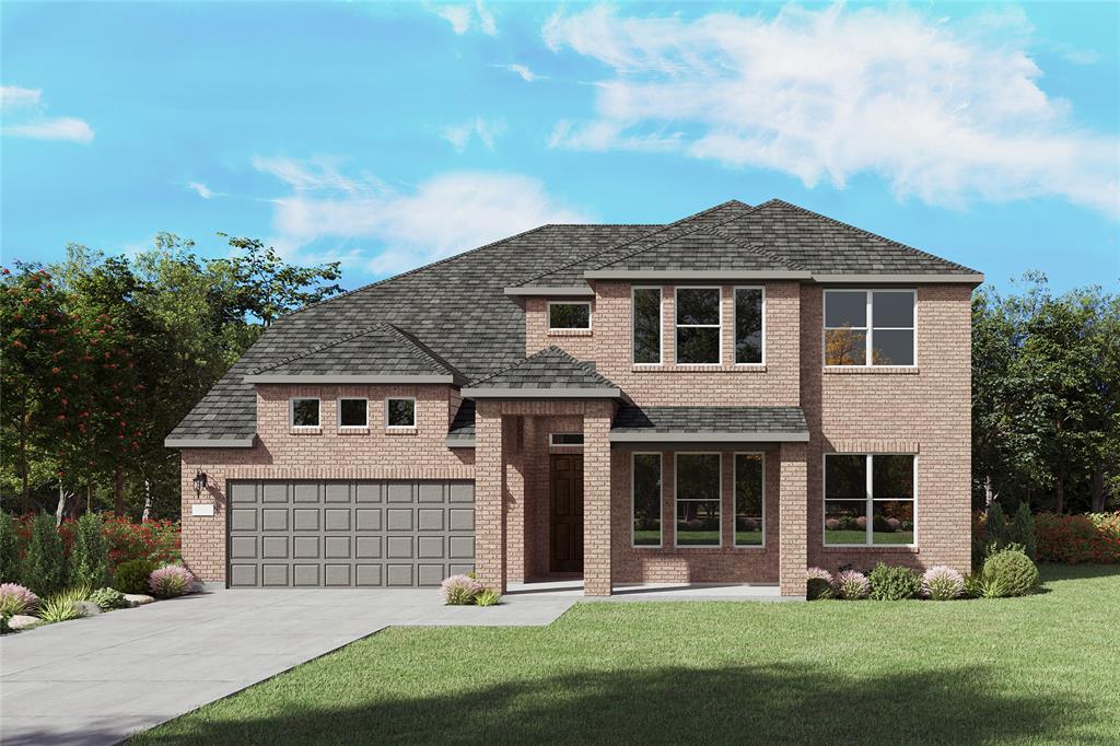 NEW CONSTRUCTION: Welcome to Highland Lakes in McKinney! Discover the exquisite two-story Electra plan - available July for move-in. This stunning 5-bedroom, 4.5-bathroom home features ample closet and storage space, a spacious game room, a study, and a convenient secondary bedroom on the first level. The community boasts a refreshing pool and a lush park, perfect for relaxation and recreation. With 3976 sq. ft. of open concept living space, this home is ideal for a growing family or entertaining guests. Experience the perfect blend of comfort and sophistication in this beautiful new home. With no MUD or PID and set in Prosper ISD this home is the perfect fit for you!