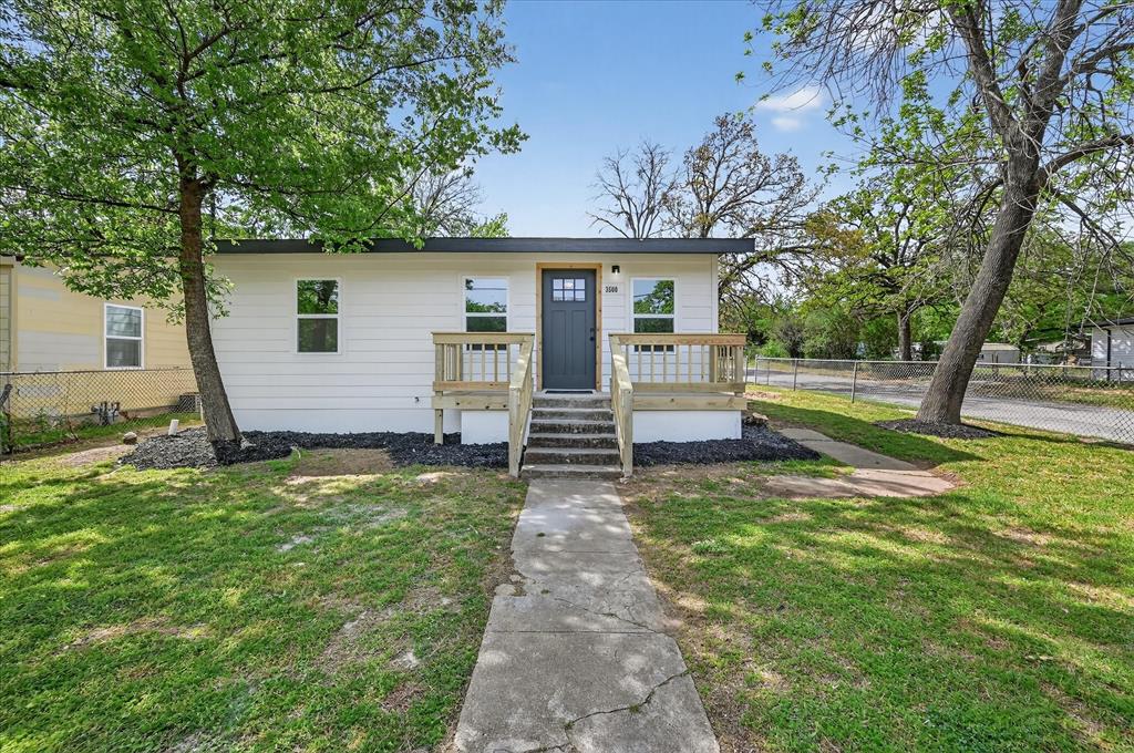 Motivated Seller!! Beautifully remodeled 3-bedroom, 1-bath home ready for its new owner! This property features fresh paint inside and out, creating a clean and modern feel throughout. The fully updated kitchen boasts stylish finishes, new cabinets, decorative lighting, granite countertops, and functional kitchen island, perfect for everyday living and entertaining. Enjoy upgraded decorative lighting that adds warmth and character to every space, along with a refreshed and updated bathroom. New flooring and carpet throughout the home located in a corner lot with a recently updated roof. A move-in-ready home that blends comfort and modern updates—don’t miss this one!