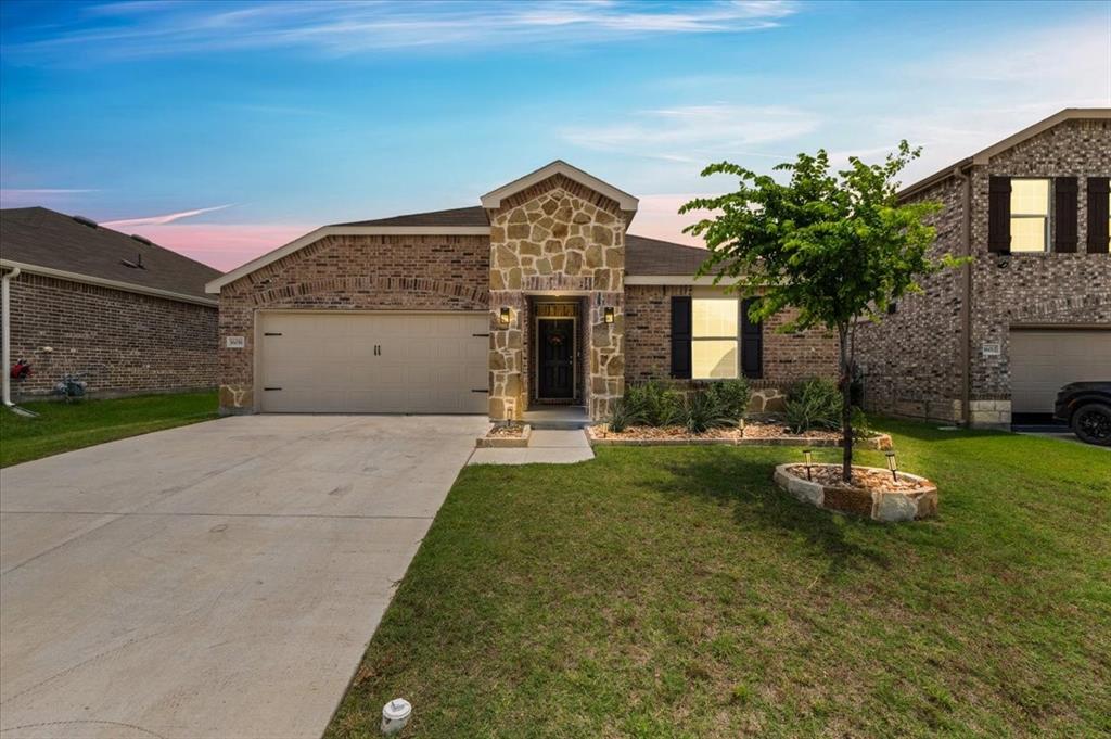 Welcome to 16016 Wanderer Lane in Haslet! This beautifully maintained 3-bedroom, 2-bath home offers the perfect blend of comfort, style, and convenience. Nestled in the sought-after Elizabeth Creek community and zoned to Northwest ISD, this home features an inviting open-concept layout designed for both everyday living and effortless entertaining.

The spacious living area flows seamlessly into the kitchen and dining space, creating a bright and welcoming atmosphere. The kitchen offers ample cabinet and counter space, making meal prep and hosting a breeze. The private primary suite provides a relaxing retreat with an ensuite bath and generous closet space, while two additional bedrooms offer flexibility for guests, a home office, or hobbies.

Enjoy the benefits of living in a growing Haslet community with convenient access to shopping, dining, major highways, and top-rated schools. Whether you're looking for more space, a functional floor plan, or a home in a fantastic location, this move-in-ready property is one you won't want to miss. This home had an inspection 2 years ago and had a clean report! Schedule your showing today!
