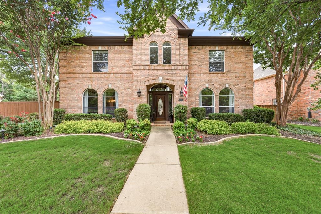 Situated on a quiet cul-de-sac, this 4,131-square-foot home offers 6 bedrooms and 4 full bathrooms designed to adapt as life changes. The spacious primary suite offers a private retreat with a sitting area and abundant natural light. The ensuite bathroom features double sinks and separate walk-in closets for ample storage. An additional first-floor bedroom with an adjacent full bath provides space for guests, multigenerational living, or anyone seeking additional privacy. On the second floor, you will find 4 spacious bedrooms, although 2 of the bedrooms are currently being enjoyed as a media room and home office. The floor plan strikes a balance between gathering and privacy, with spacious living areas that bring people together while still providing room for everyone to spread out. Abundant storage throughout the home helps keep daily life organized, and the three-car garage offers plenty of space for vehicles, hobbies, sports equipment, and seasonal storage. Step outside and discover a backyard oasis designed for making memories. Whether you're cooling off in the pool, relaxing in the spa, grilling dinner in the outdoor kitchen, or watching the game under the pergola's covered seating area with built-in television and automated sunscreen, this outdoor living space was created to be enjoyed year-round. The neighborhood adds even more to love, with walking trails, tennis courts, and playgrounds just moments away. Kids can ride bikes to the park, neighbors can gather for an evening walk, and weekends can be spent enjoying the community amenities that make this area so special. Offering 6 true bedrooms, flexible living spaces, and a backyard built for entertaining, this home is designed to grow and change with the people who live there. Just minutes from Southlake Town Square, Carroll ISD schools, restaurants, shopping, and DFW Airport, 1903 Hay Meadow Court combines an exceptional location with the flexible living spaces today's families need.